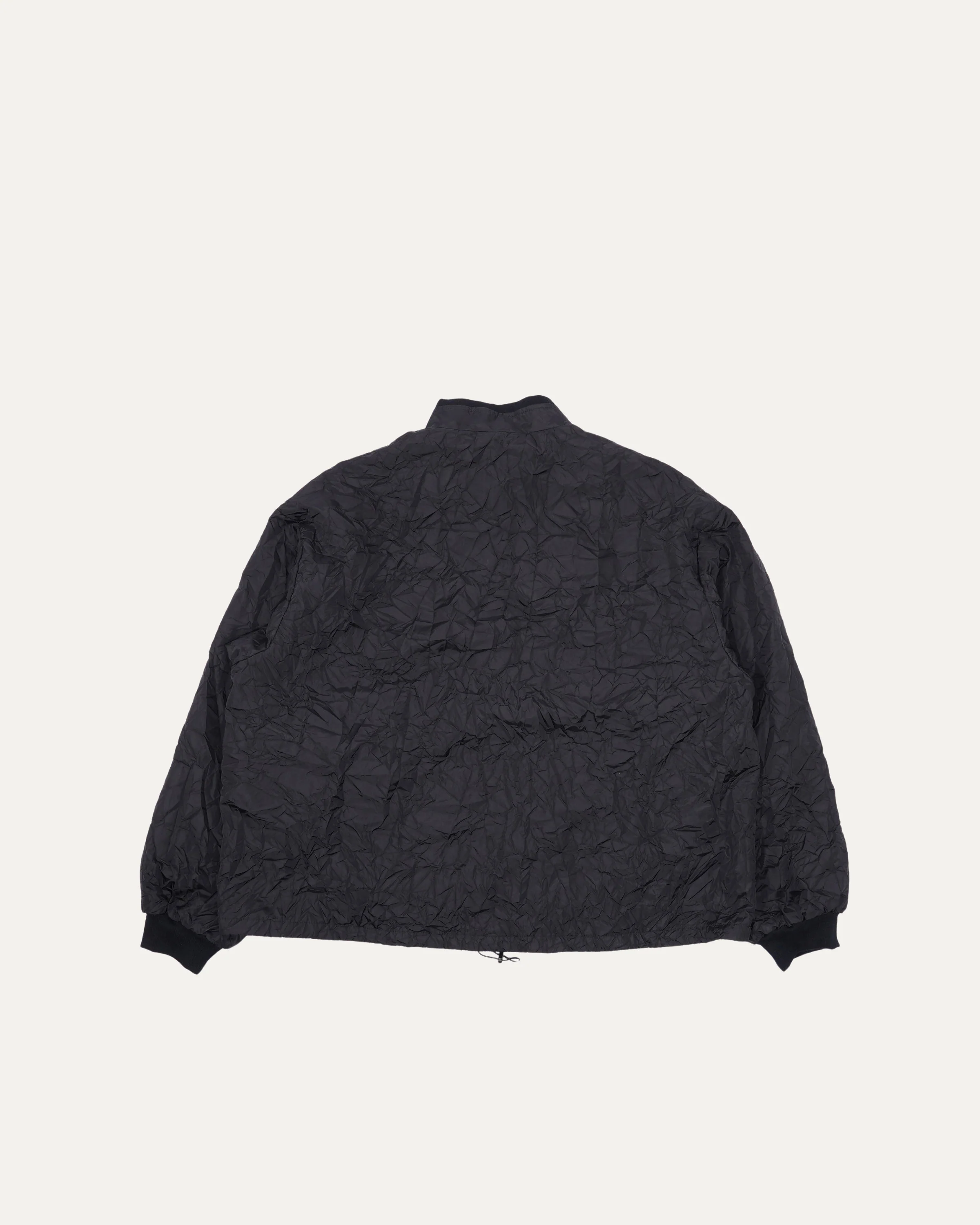 Crinkle Nylon Track Jacket - Image 2