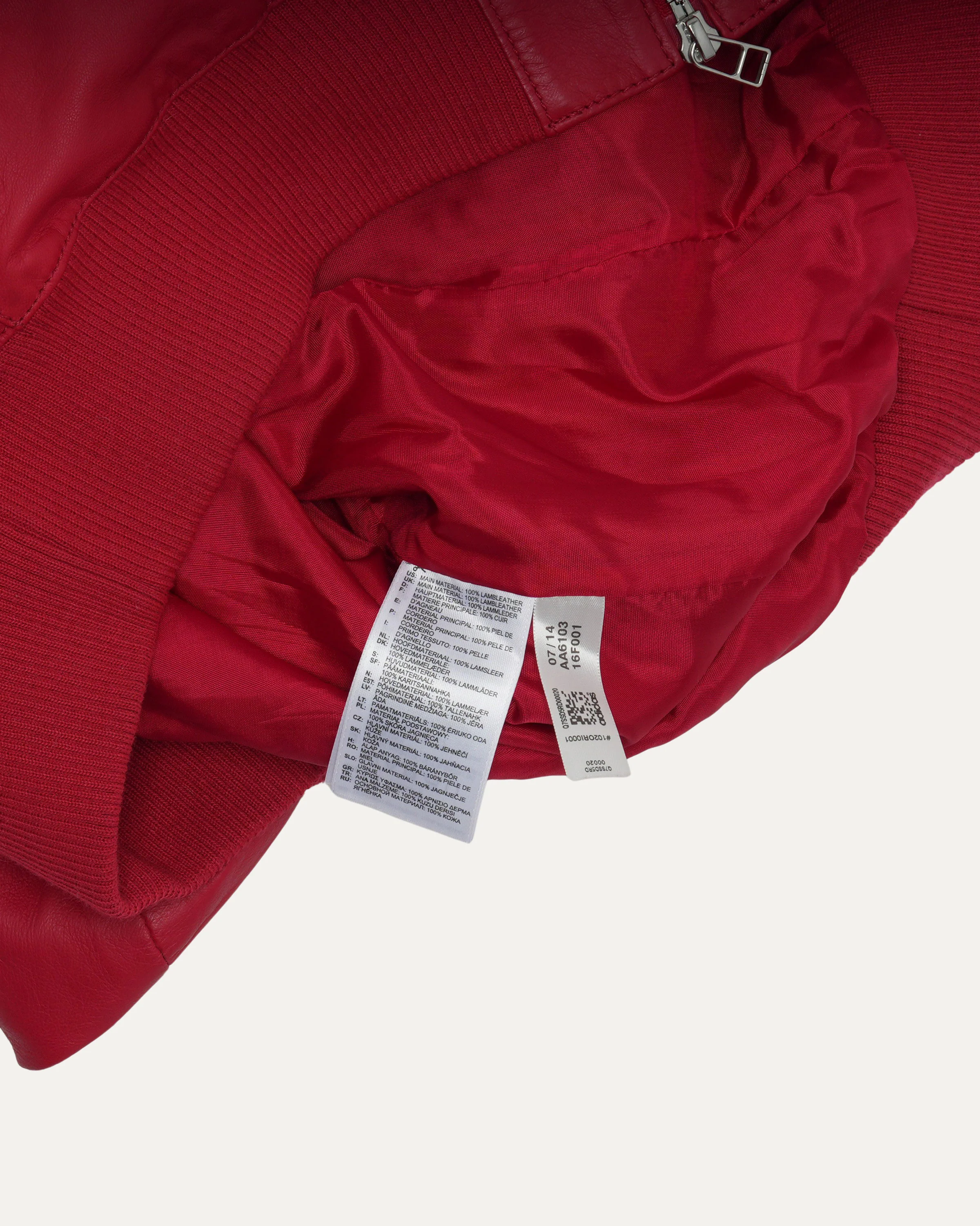 Pharrell Leather Track Jacket - Image 4