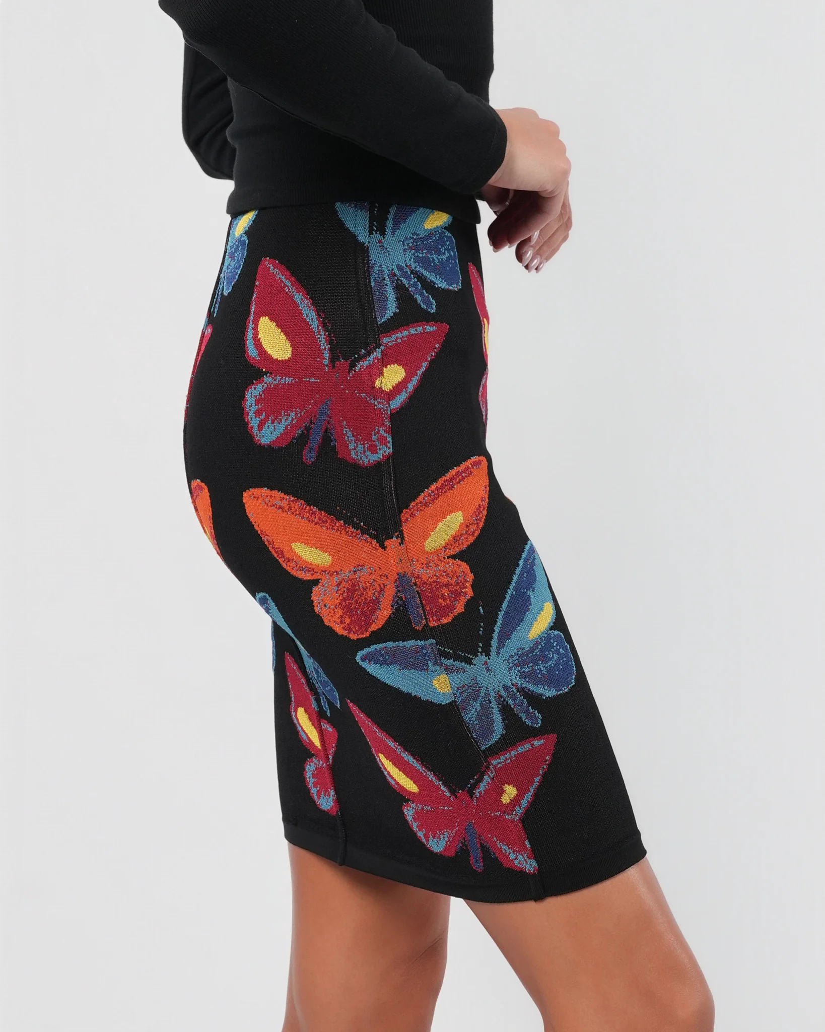 Iconic FW 1991 Butterfly Skirt - Image 3