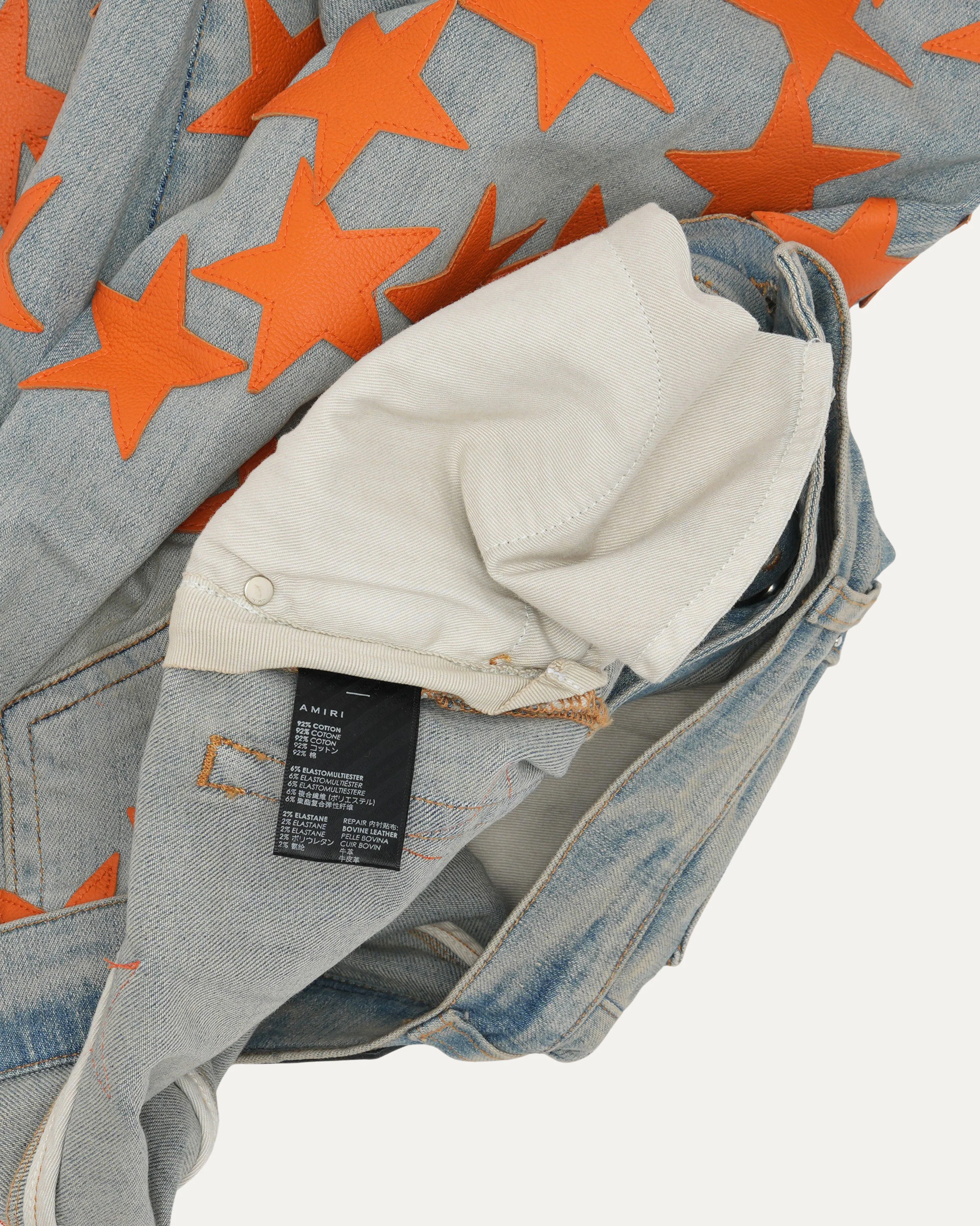 Chemist Star Patch Jeans - Image 3