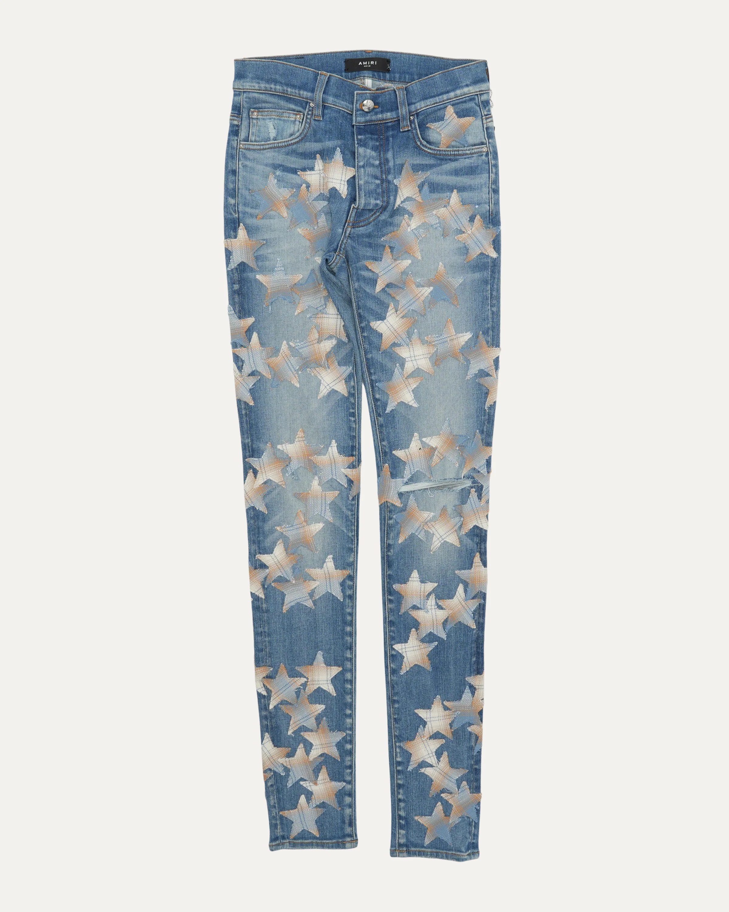Chemist Star Patch Jeans
