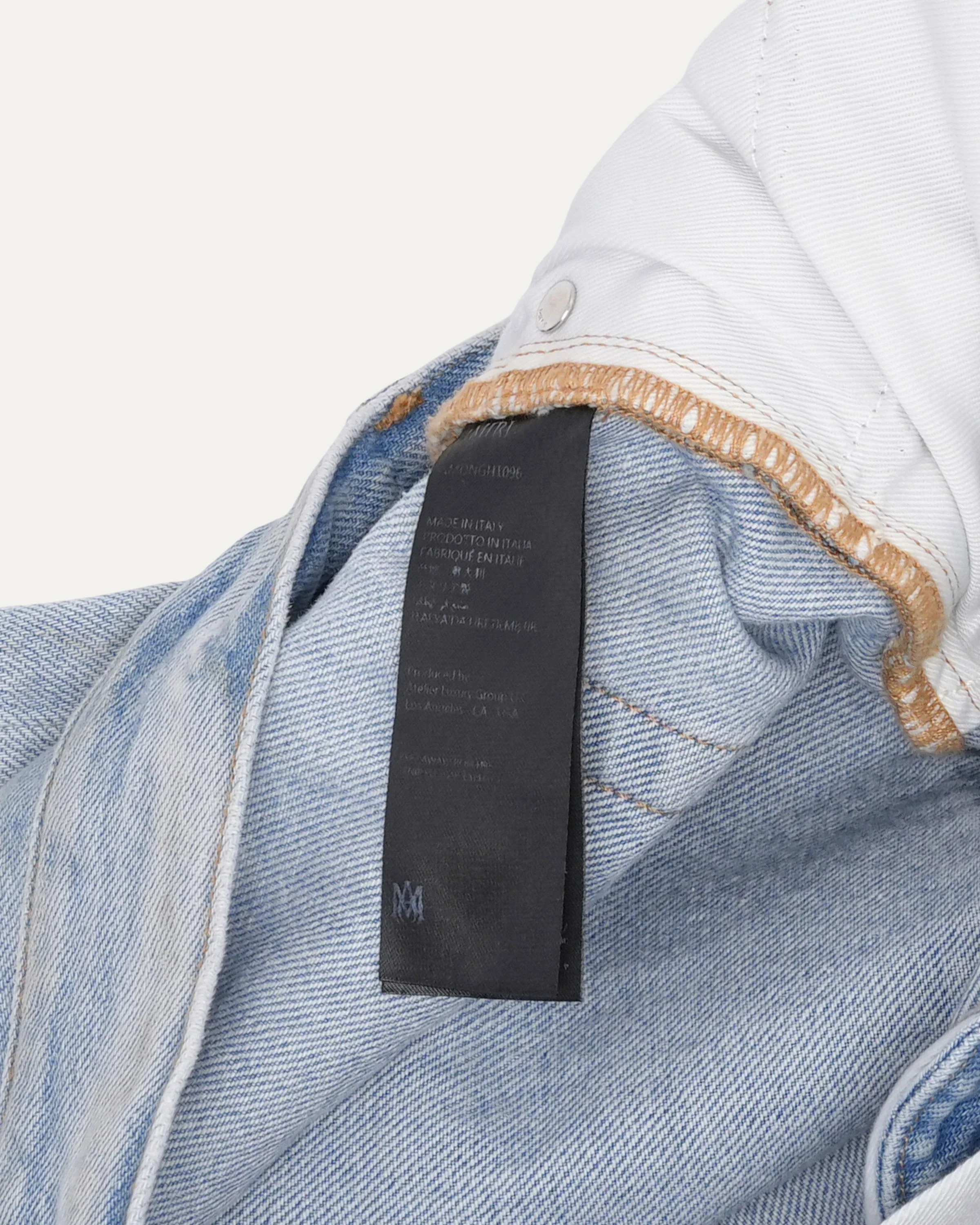 Sinners Embroidered Jeans - Image 4