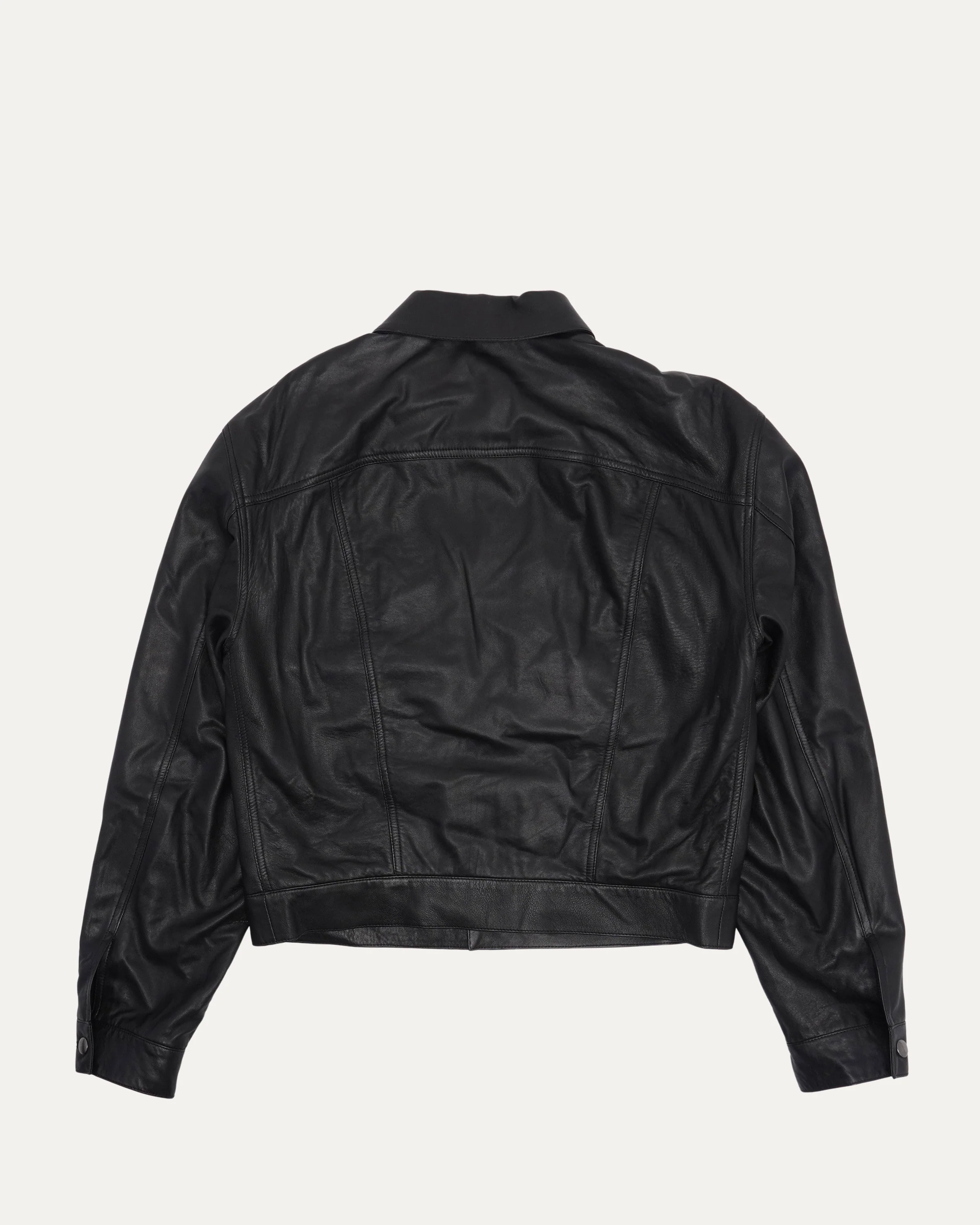 Raf 5 Pockets Standard Blouson Leather Jacket - Image 2