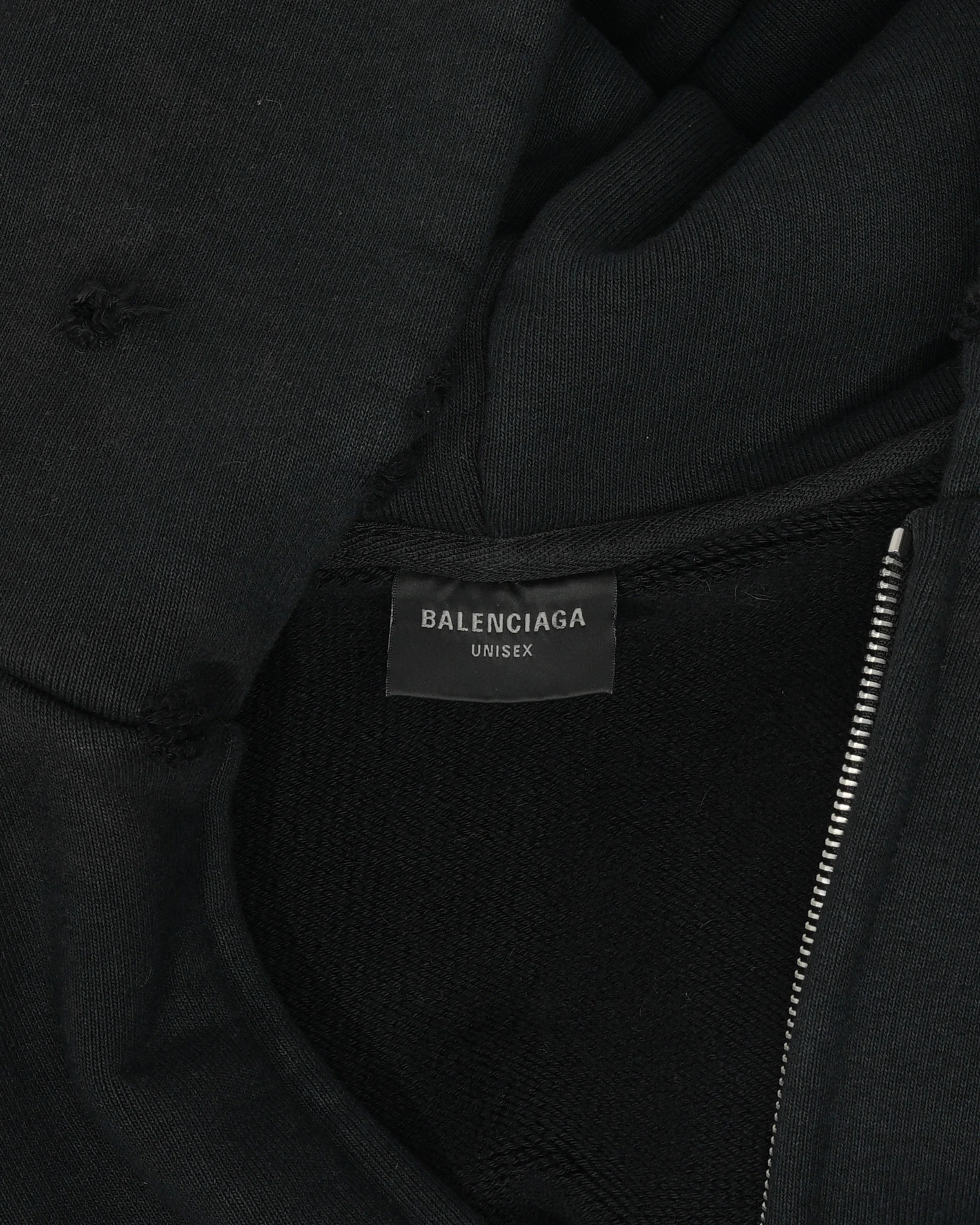 FW23 Paris Moon Zip-Up Hoodie - Image 3