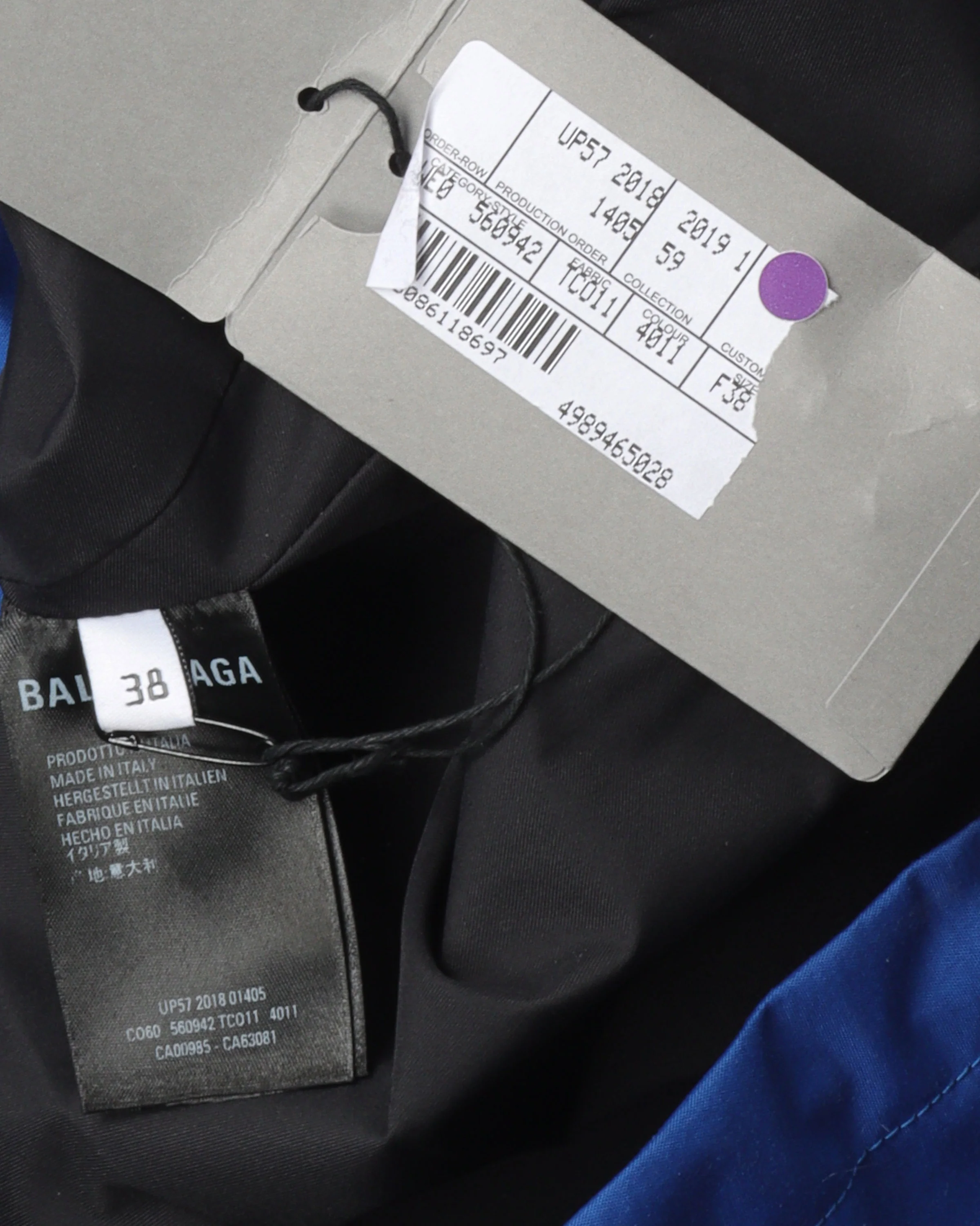 Blue Jacket with Logo - Image 4