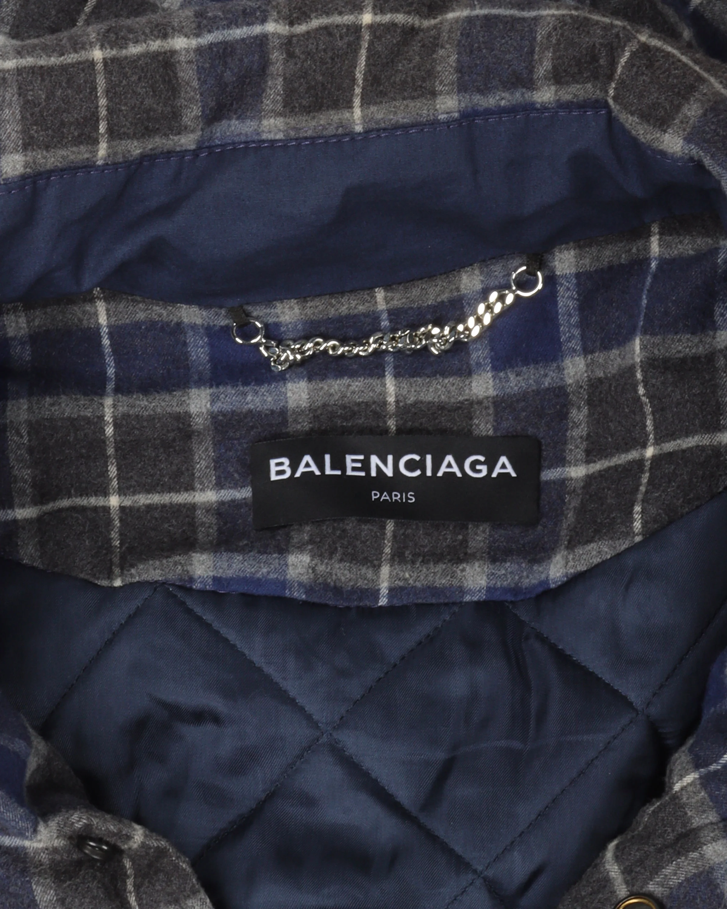 FW17 Quilted Padded Flannel Jacket - Image 3