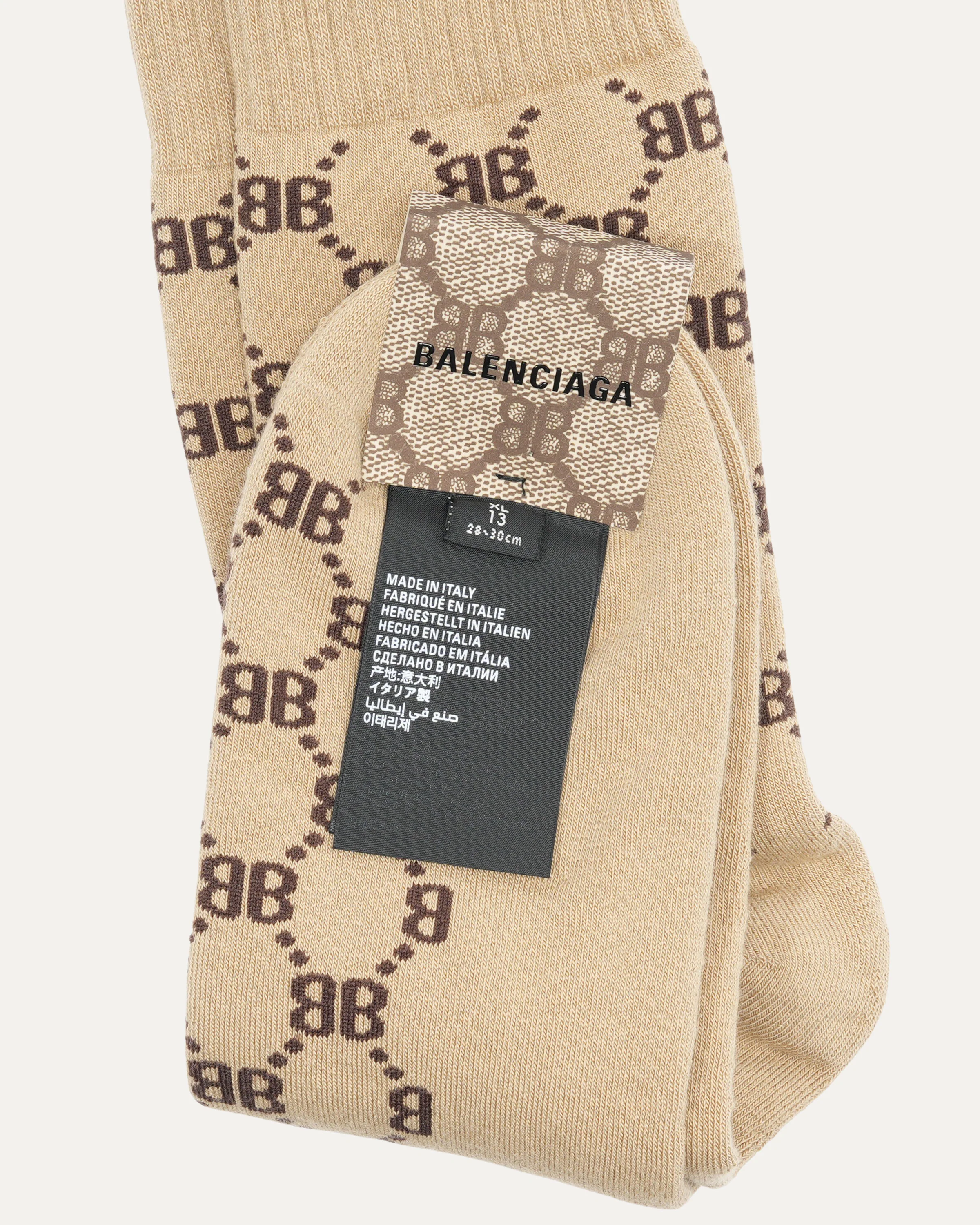 Gucci Hacker Monogram Socks - Image 3