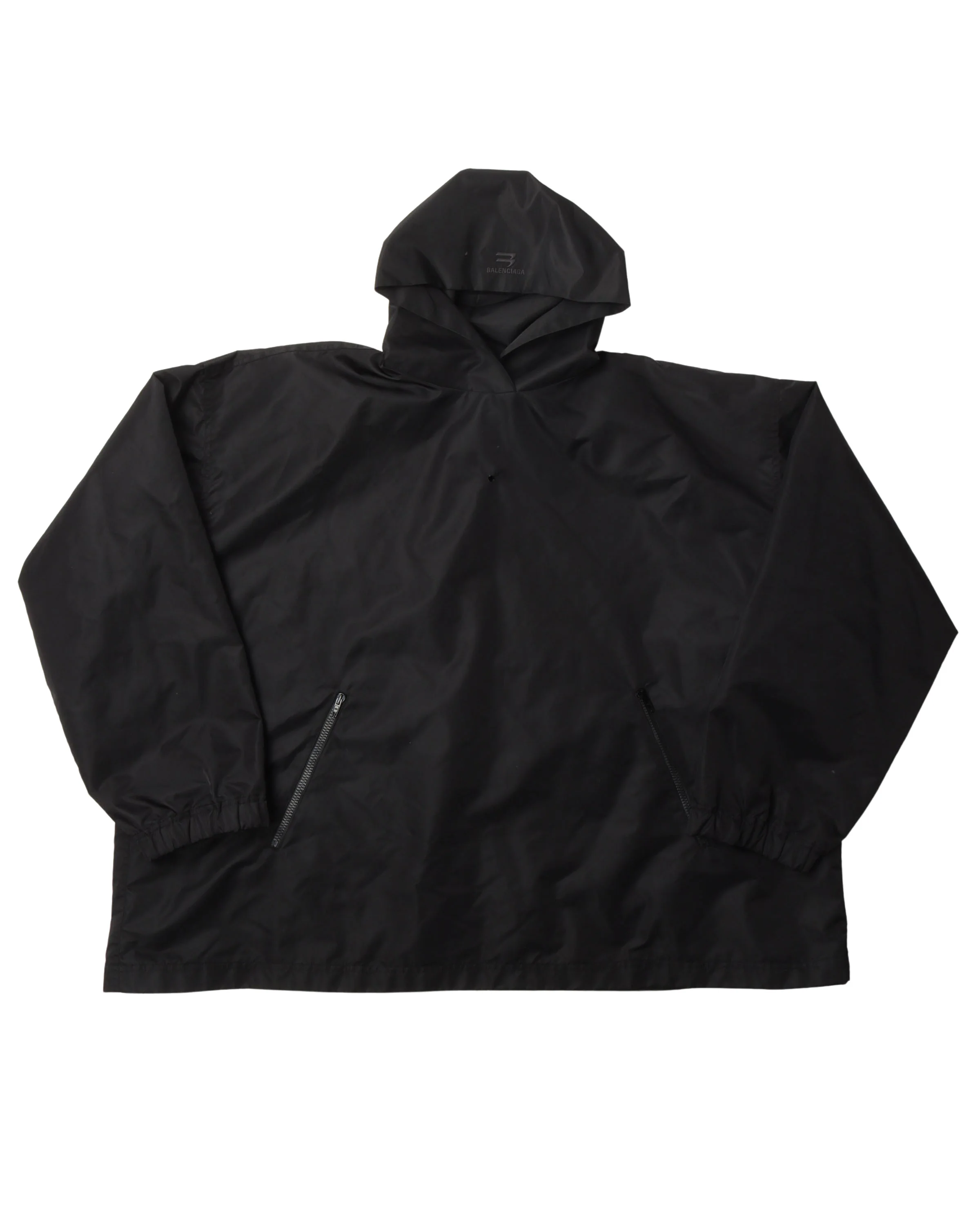 Nylon Hooded Pullover - Image 2