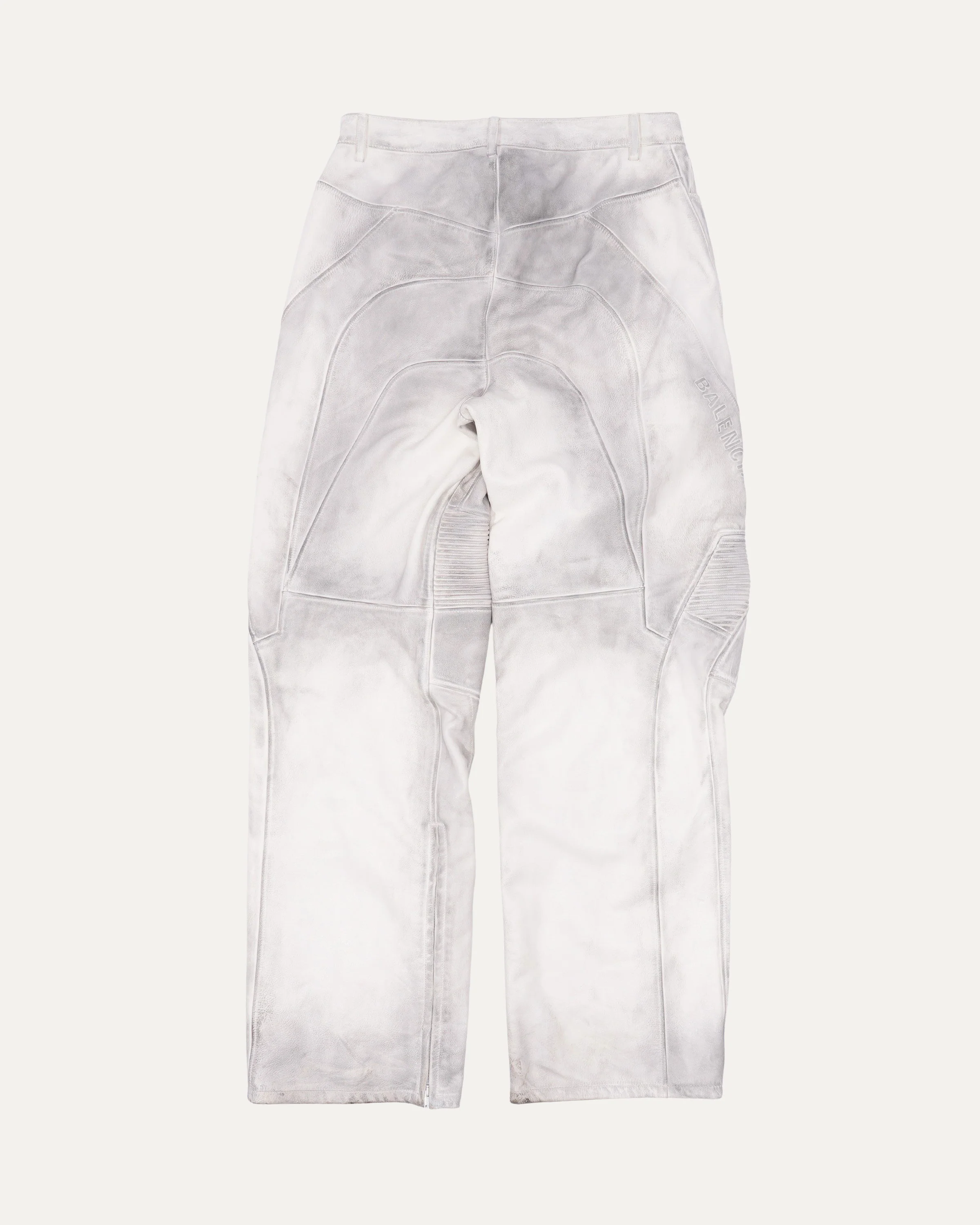 SS23 Mudshow Leather Biker Pants - Image 2