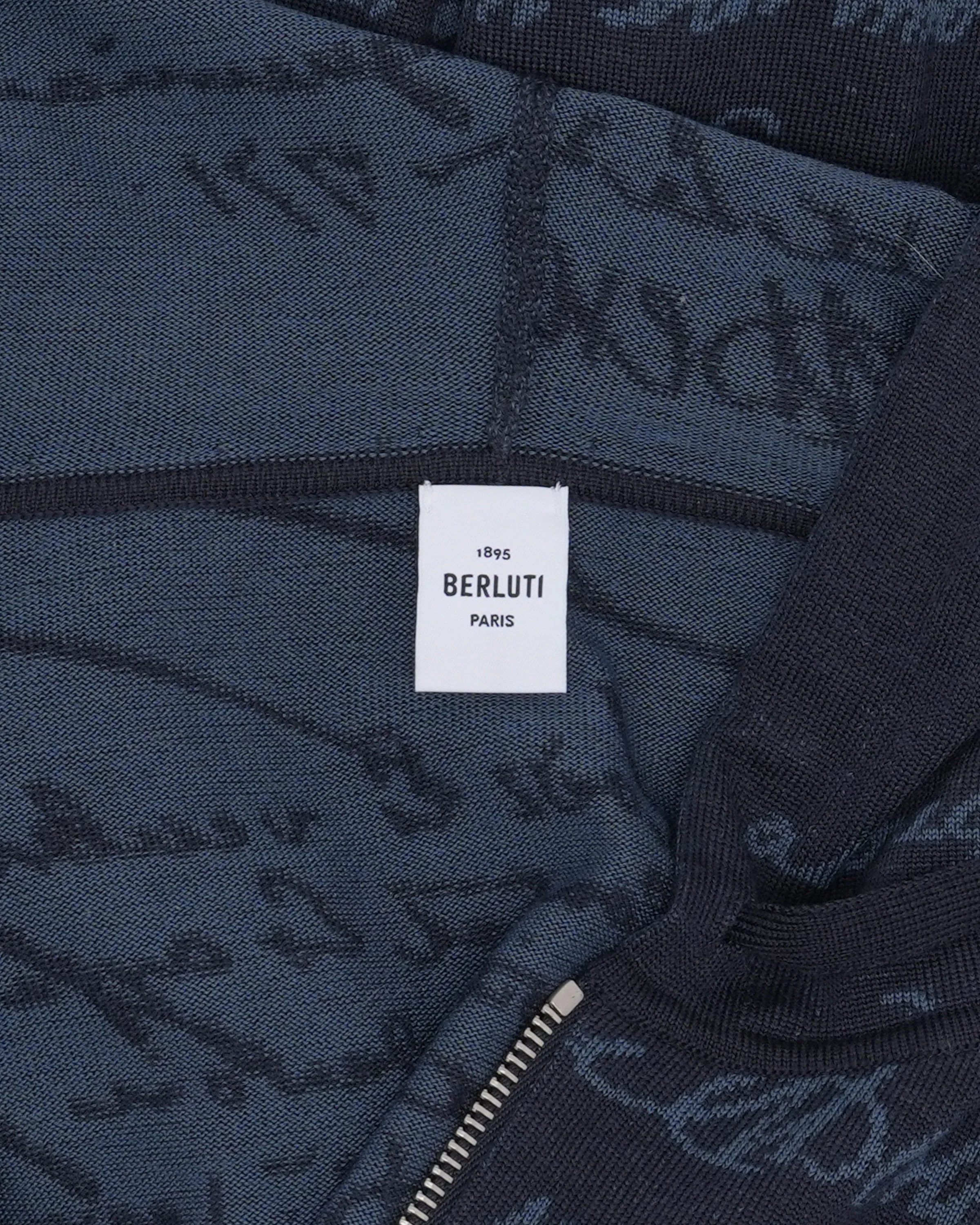 Calligraphy Wool Hoodie - Image 3