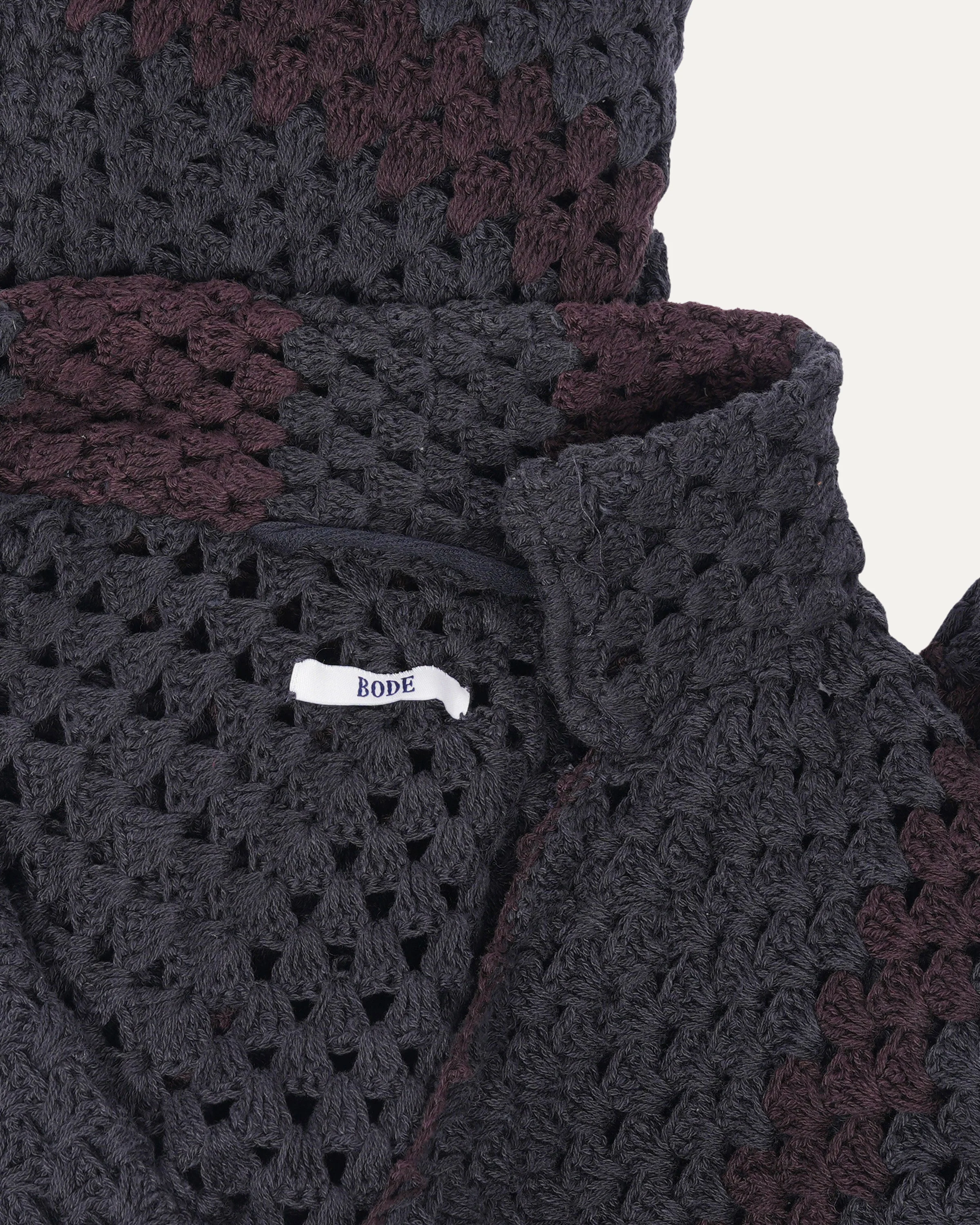 Overdyed Crochet Shirt - Image 3