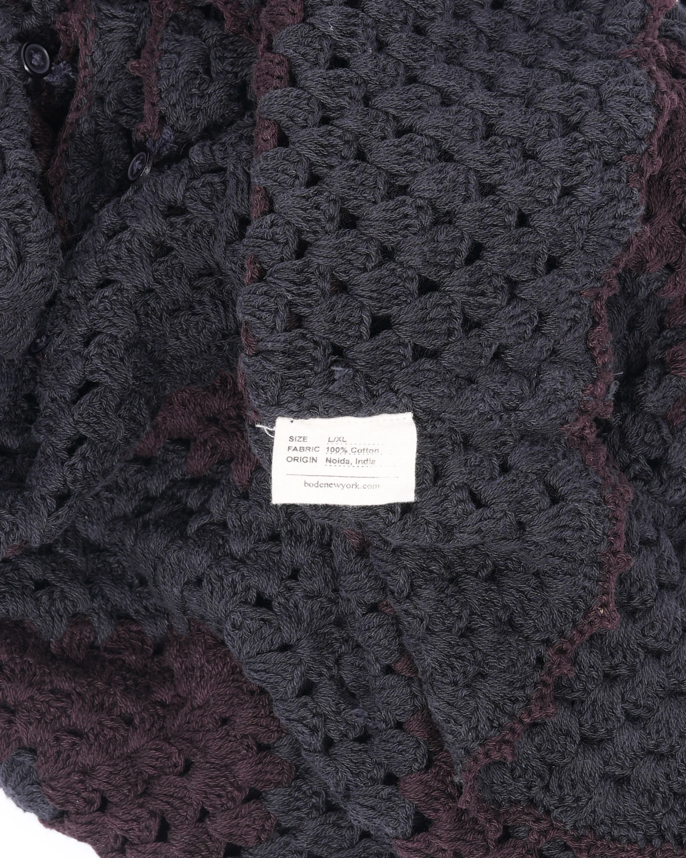 Overdyed Crochet Shirt - Image 4
