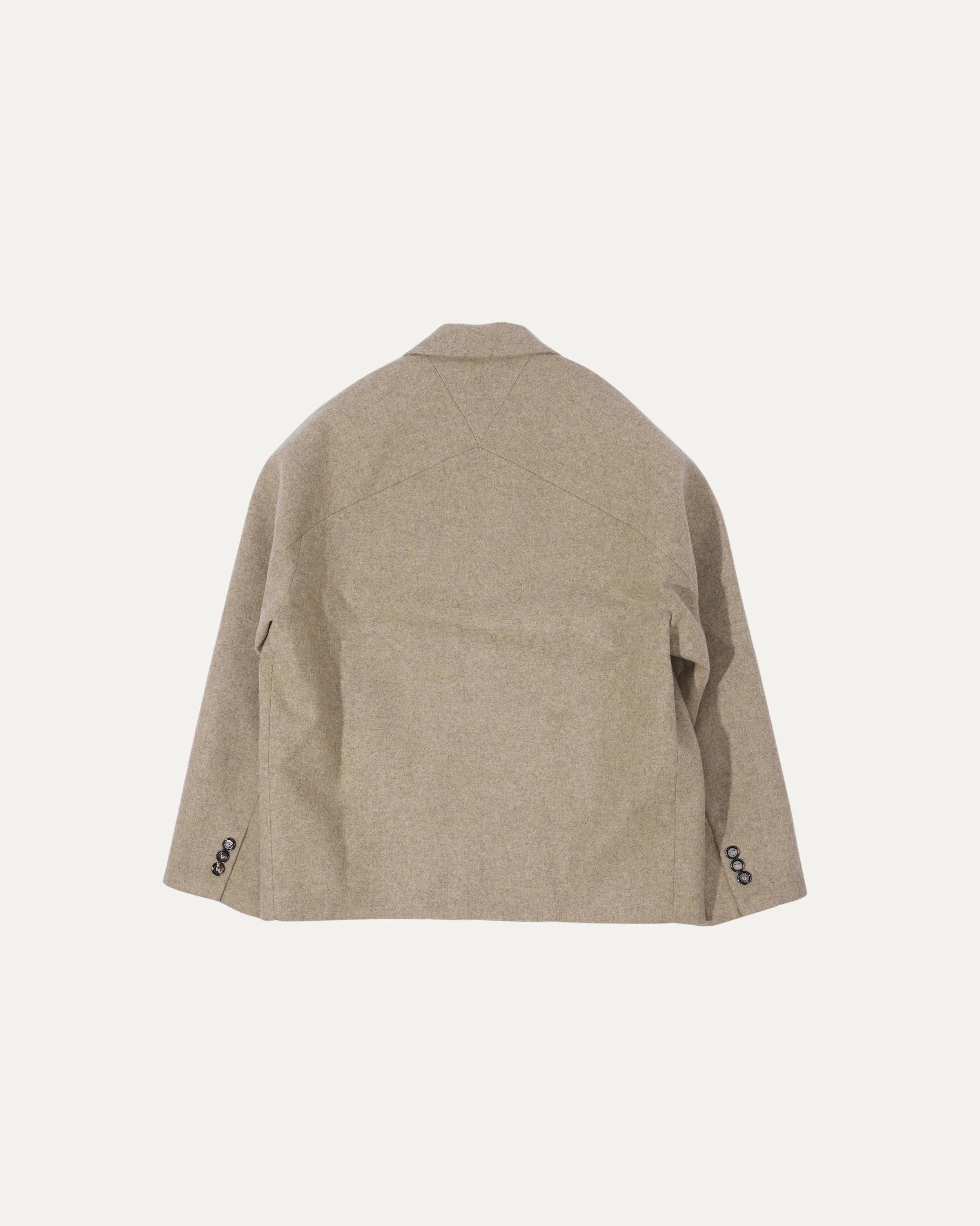 Double-Breasted Wool-Blend Blazer - Image 2