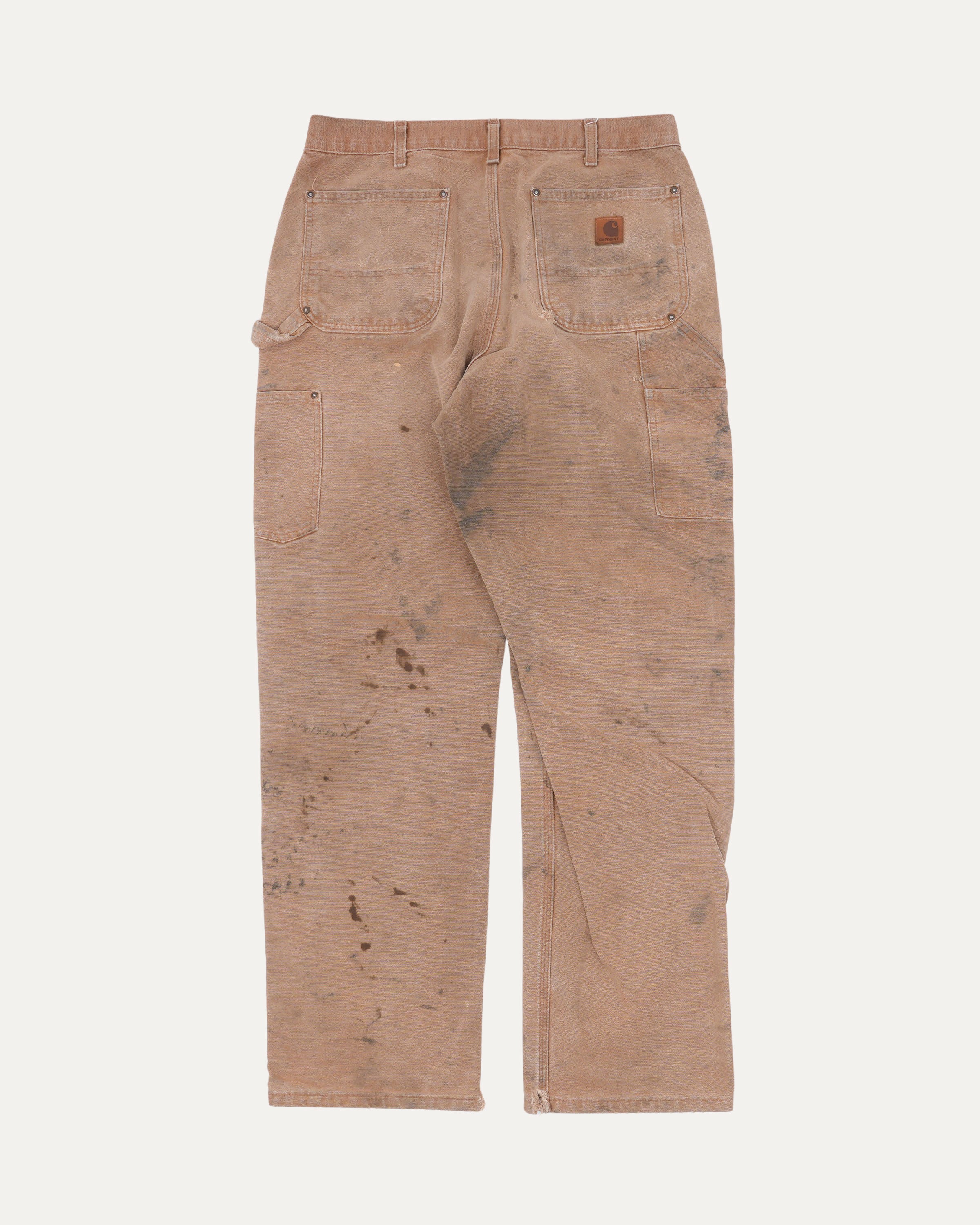 Carhartt Tan Double Knee Pants - Image 2