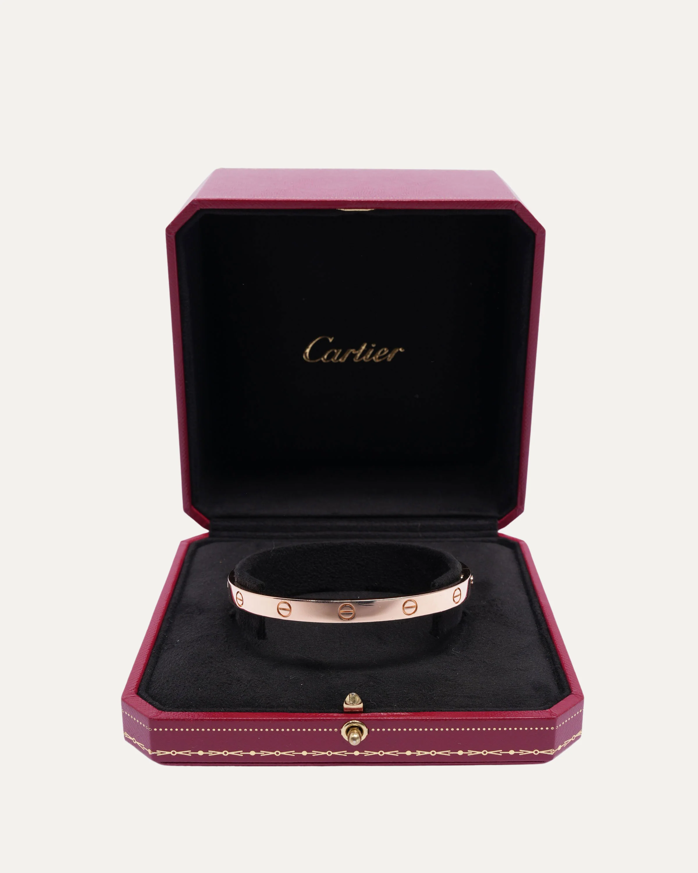 Rose Gold Love Cartier Bracelet - Image 4