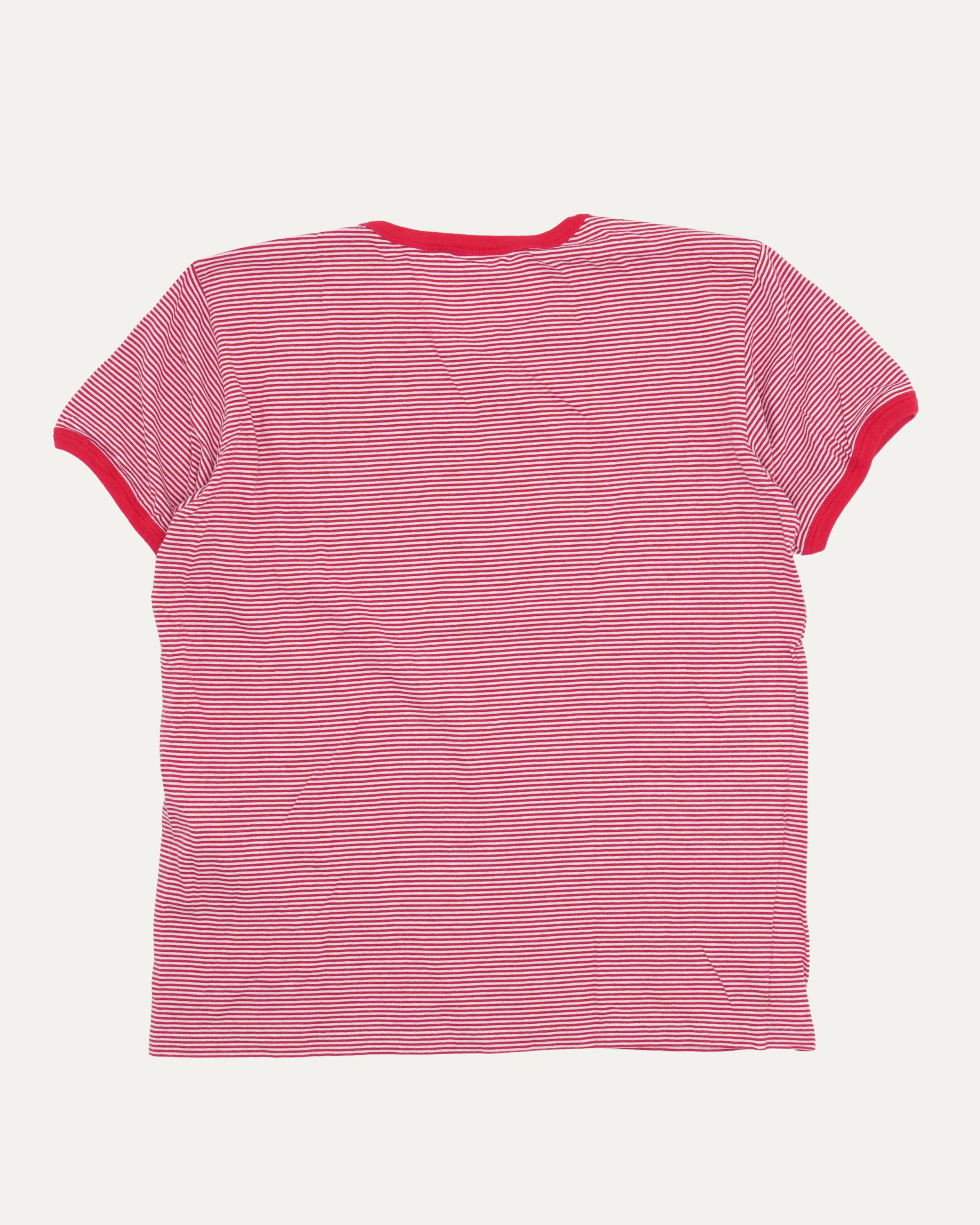 Chainstitch Logo Striped T-Shirt - Image 2