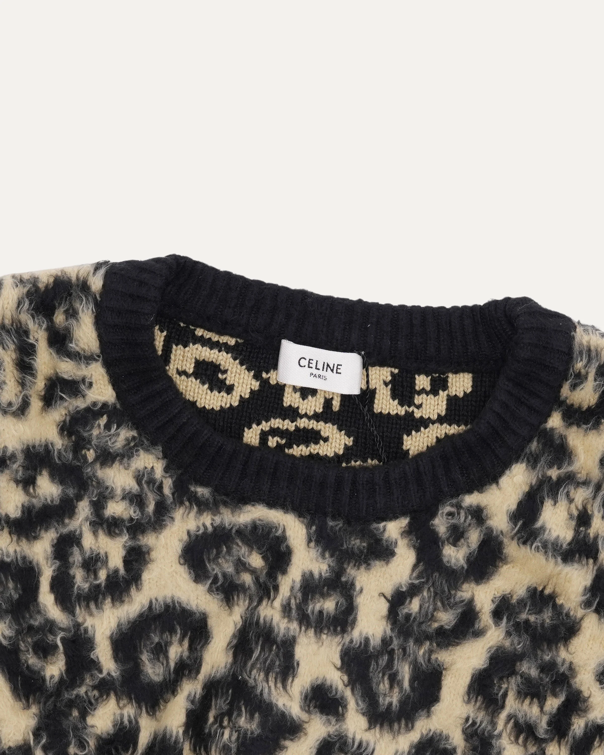 Cheetah Pattern Sweater - Image 3