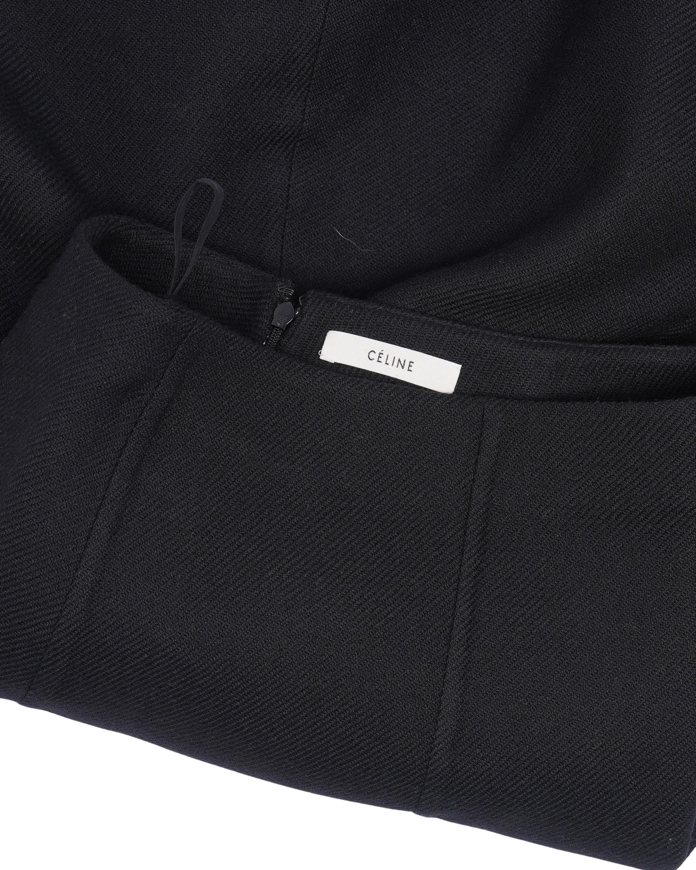 Wool-Linen Blend Skirt - Image 3