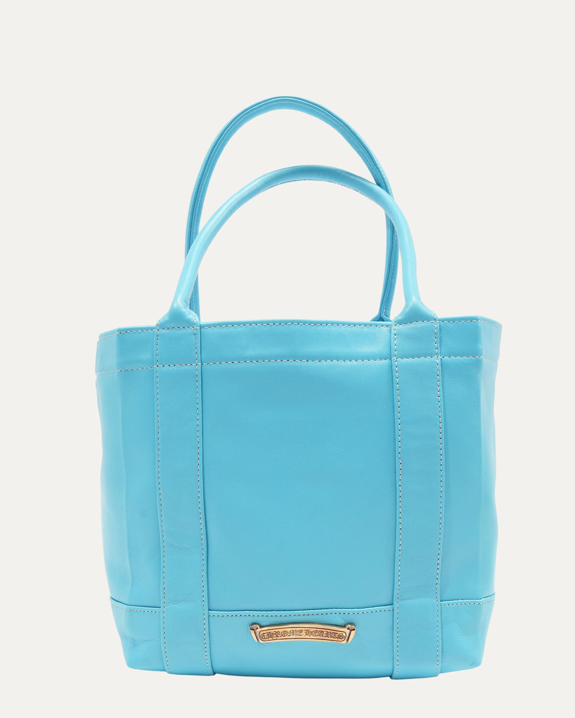 Cemetery Cross Leather Tote - Image 4