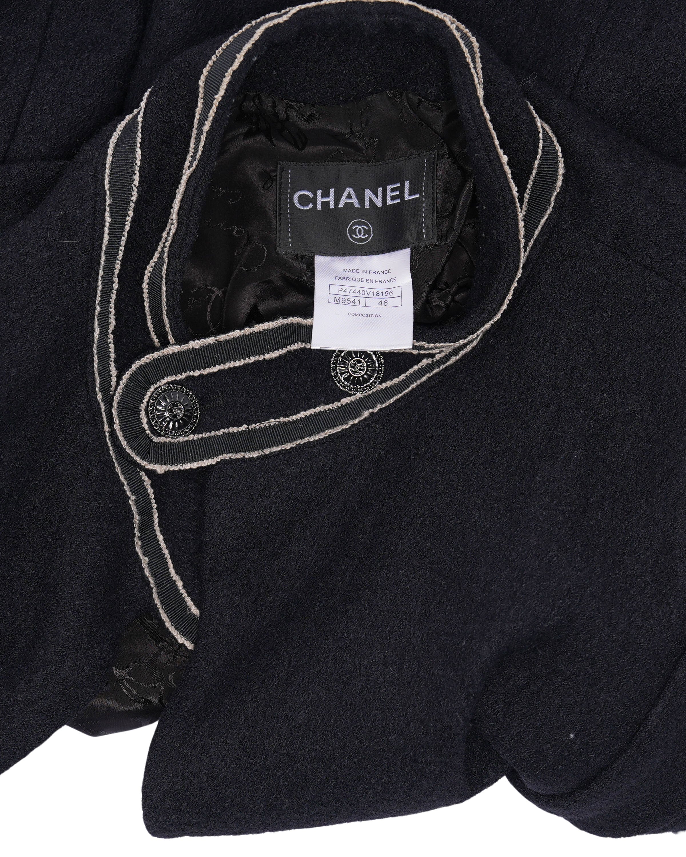 Ribbon Trimmed Jacket - Image 3
