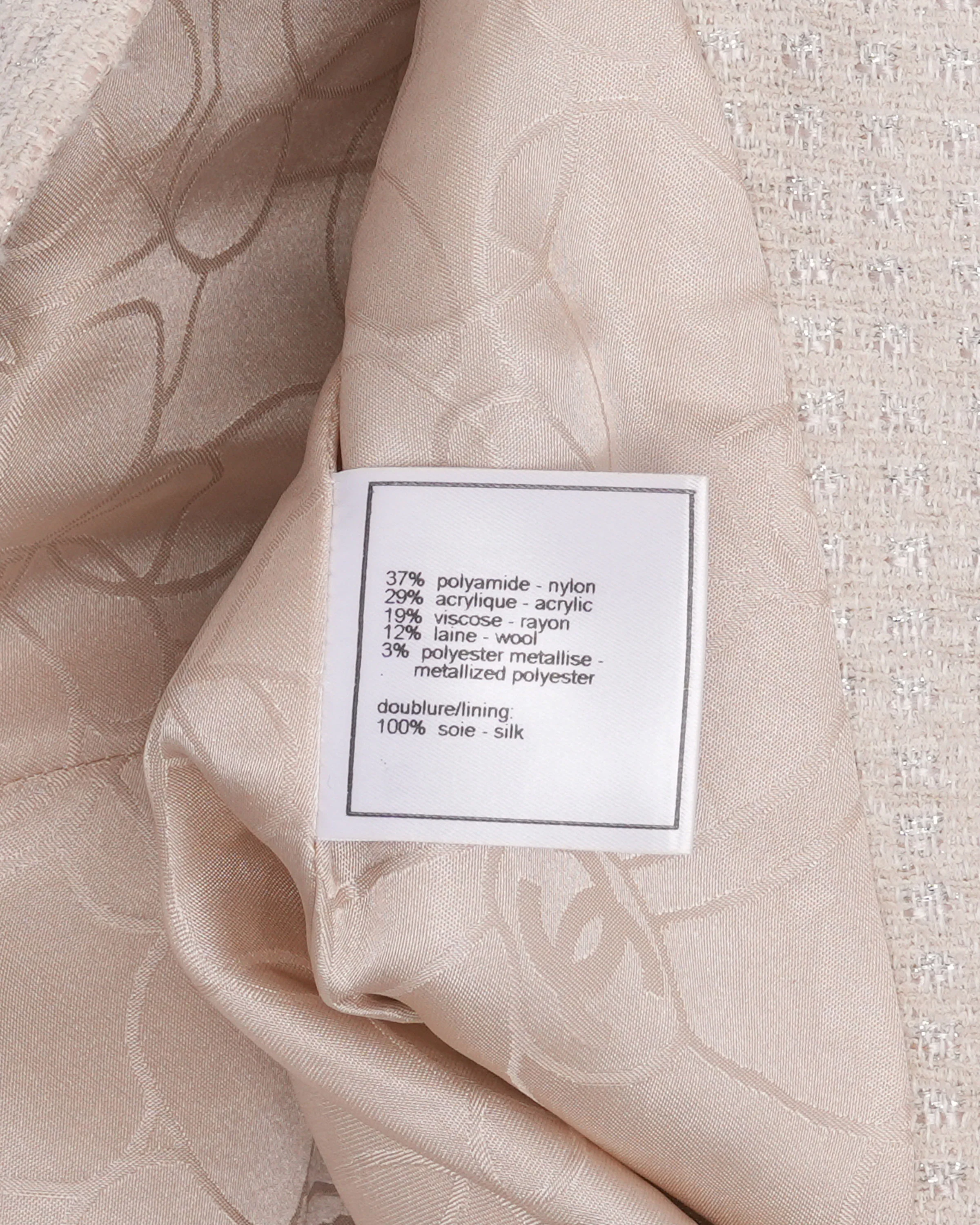 SS 2001 Pearl Embellished Skirt Suit - Image 10