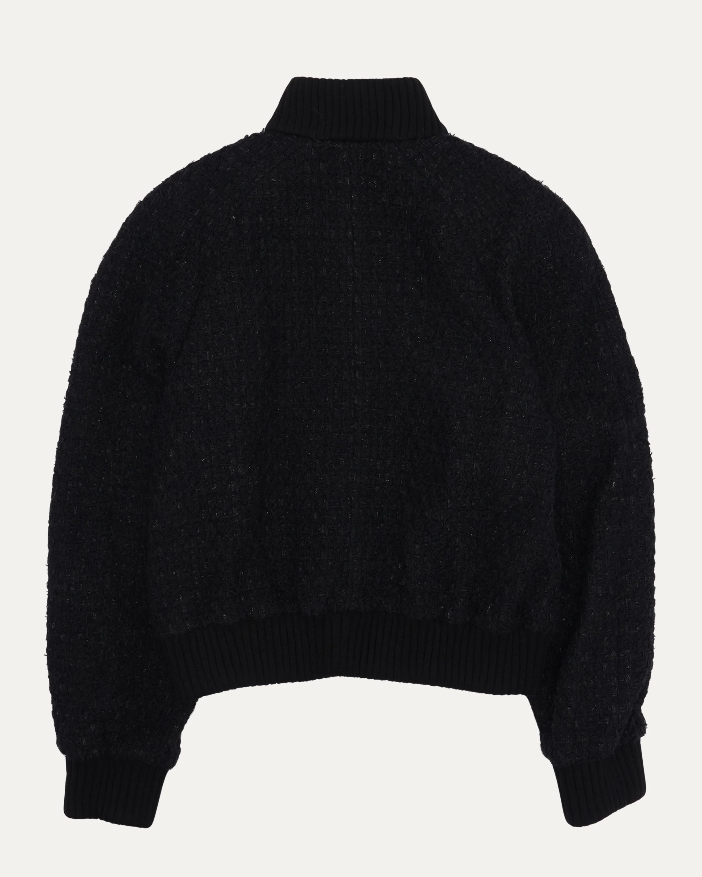 Tweed Crystal Embellished Blouson - Image 2