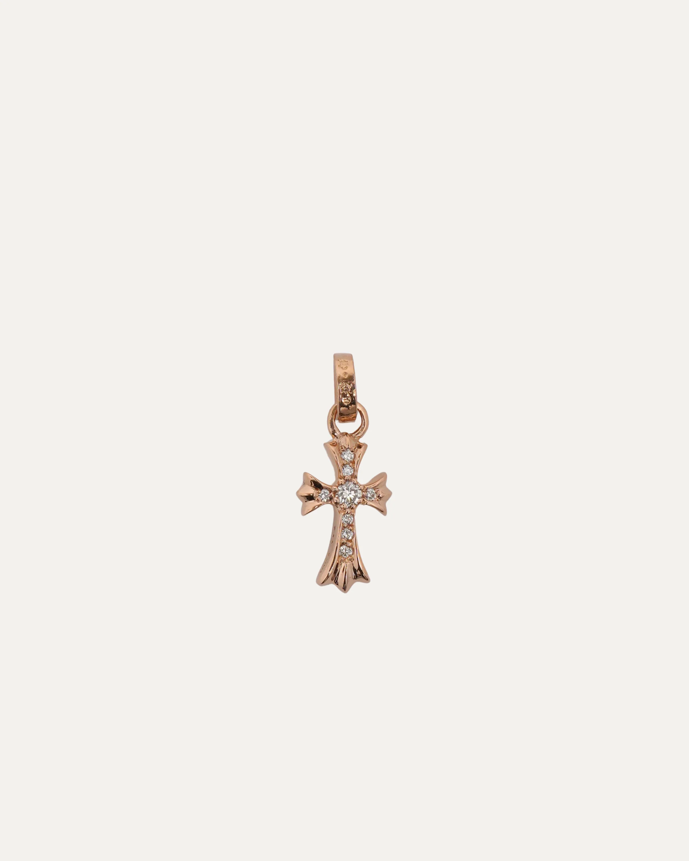 Gold Diamond Baby Fat Pendant