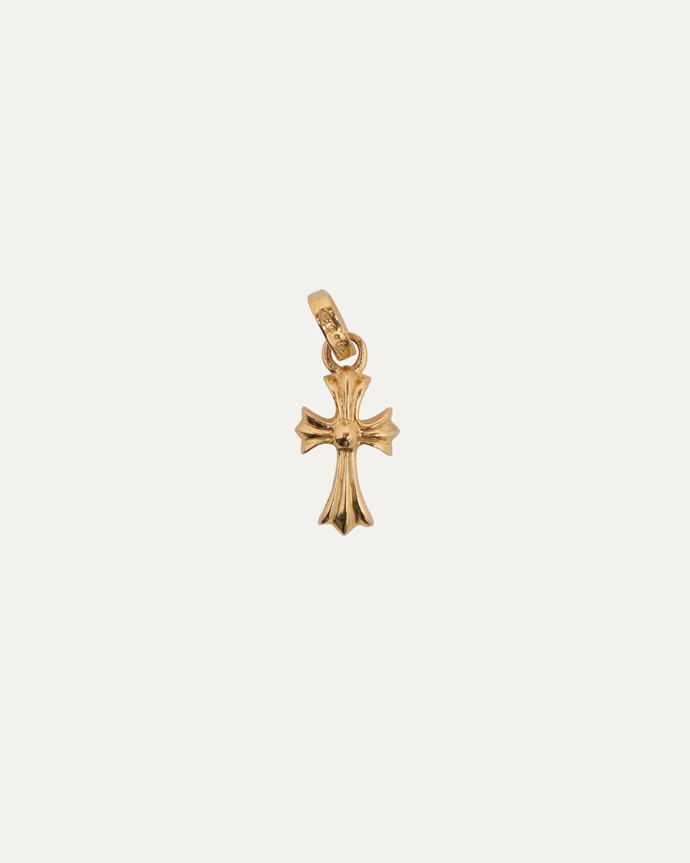 22k Gold Sapphire Baby Fat Pendant - Image 2