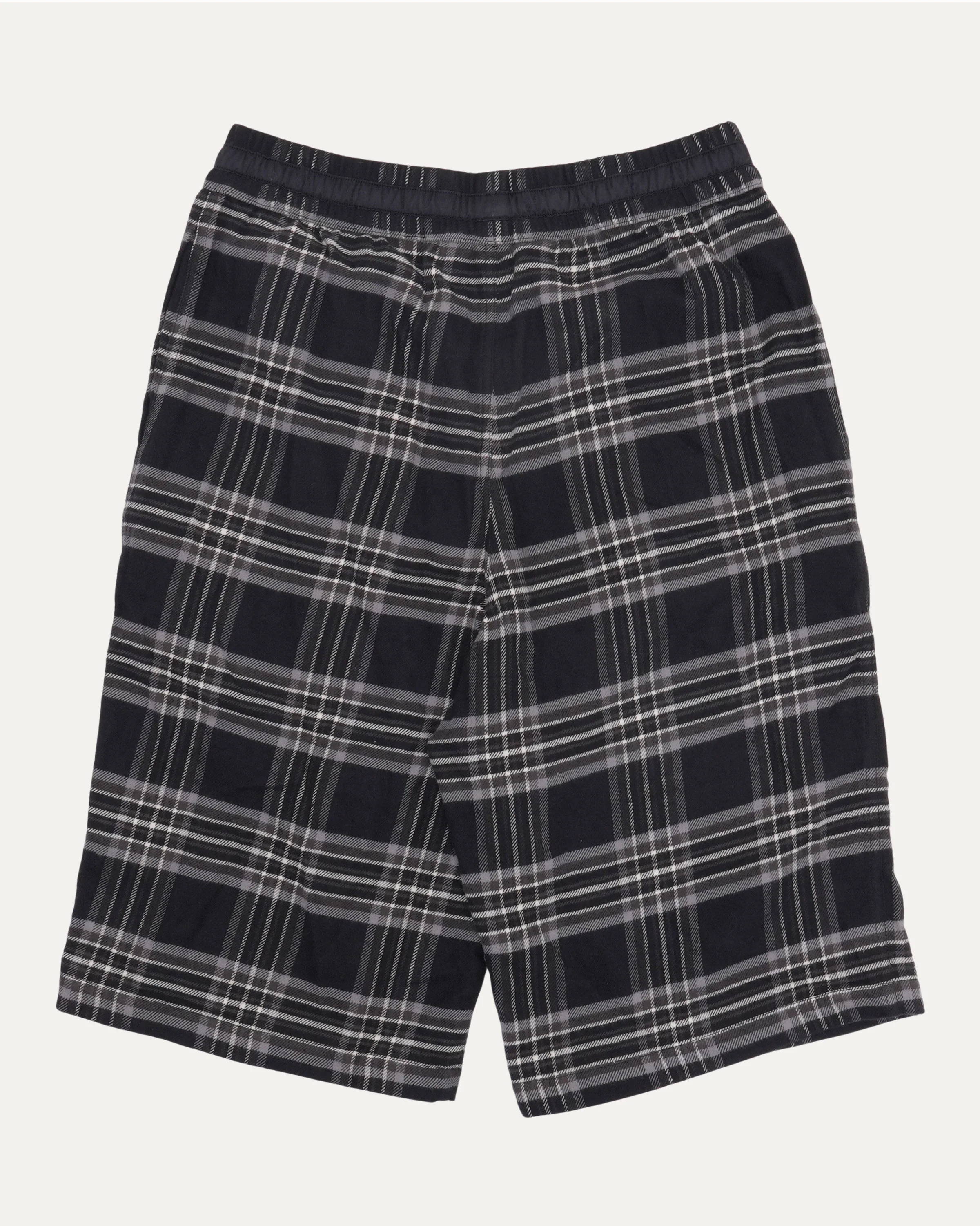 After School Cross Patch Flannel Shorts - Image 2