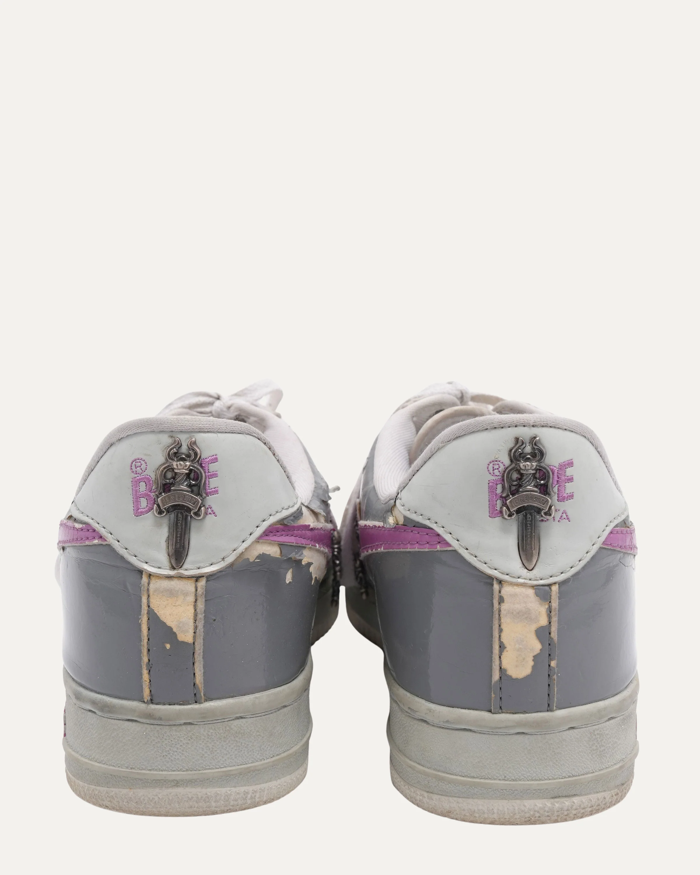 Patent Leather Bape Sta Sneakers - Image 4
