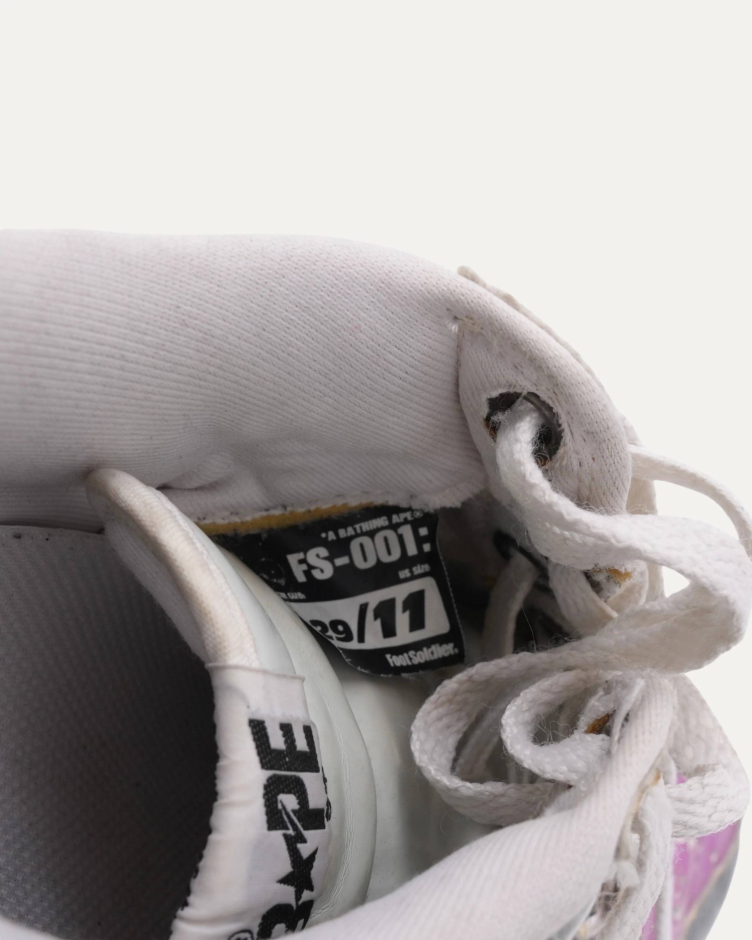 Patent Leather Bape Sta Sneakers - Image 7