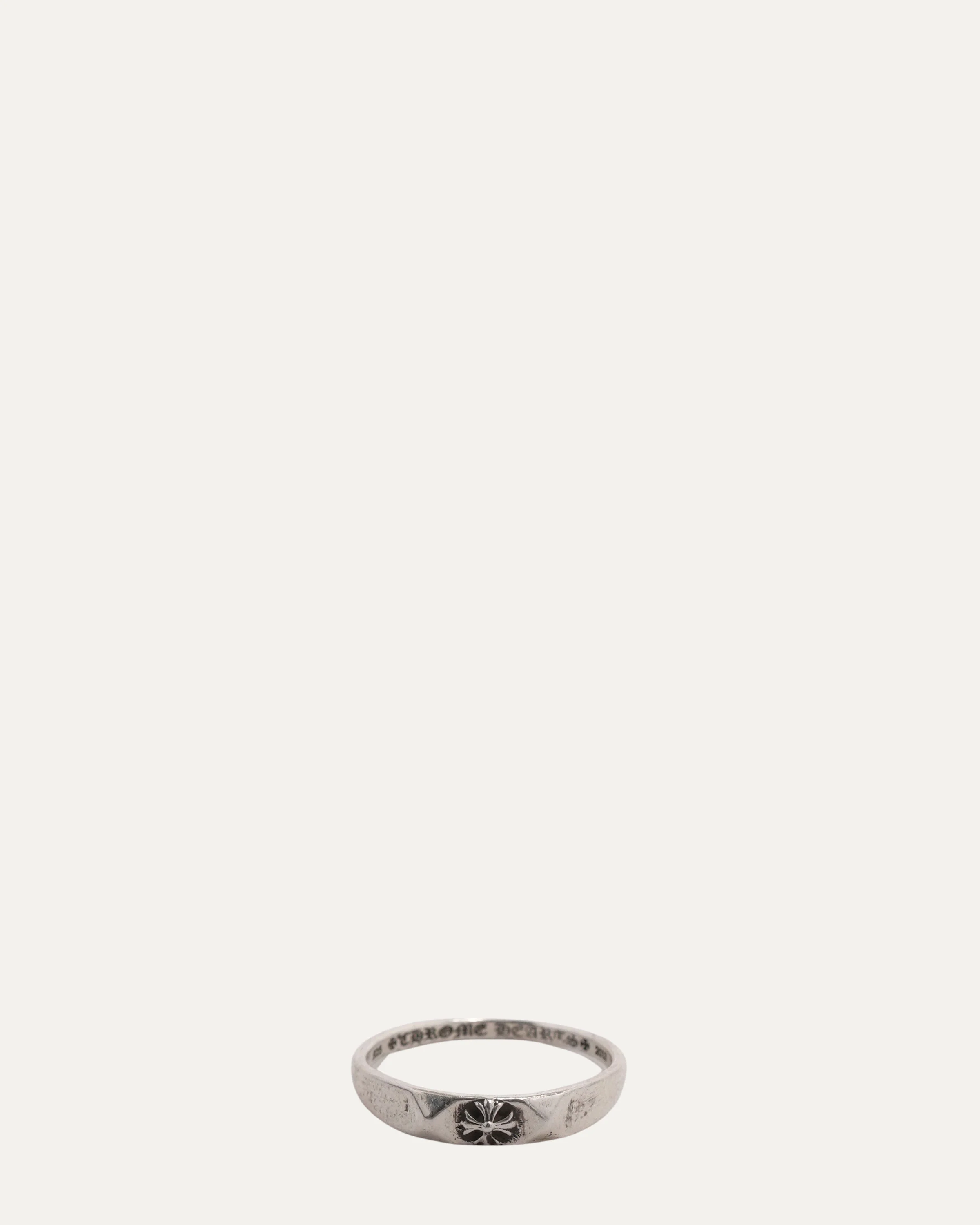 Beveled Plus Cross Ring