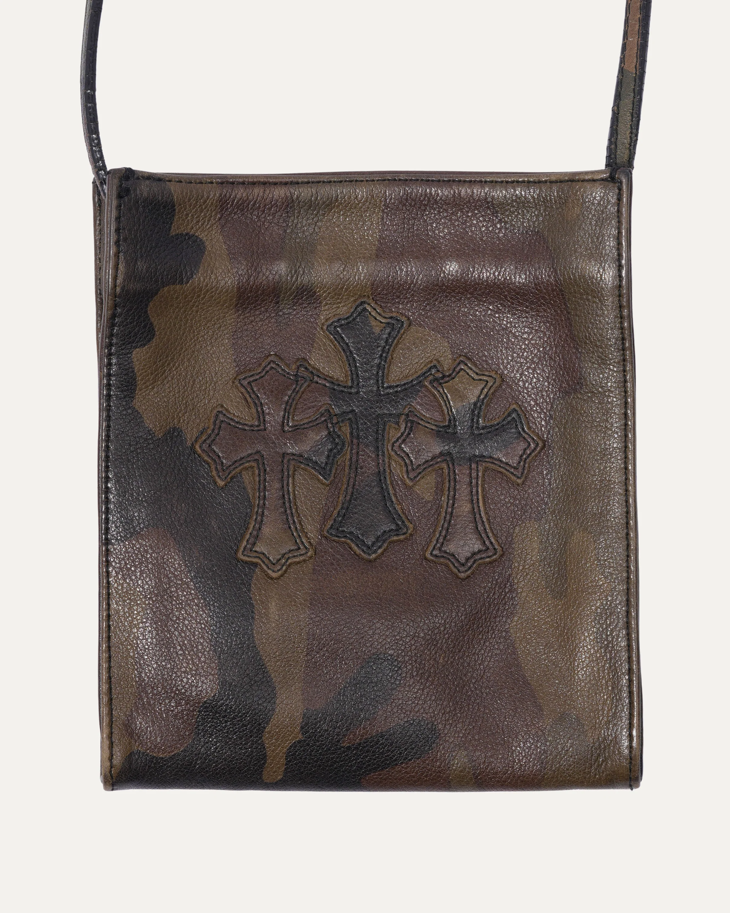 Camouflage Cemetery Cross Patch Shoulder Bag - Image 2