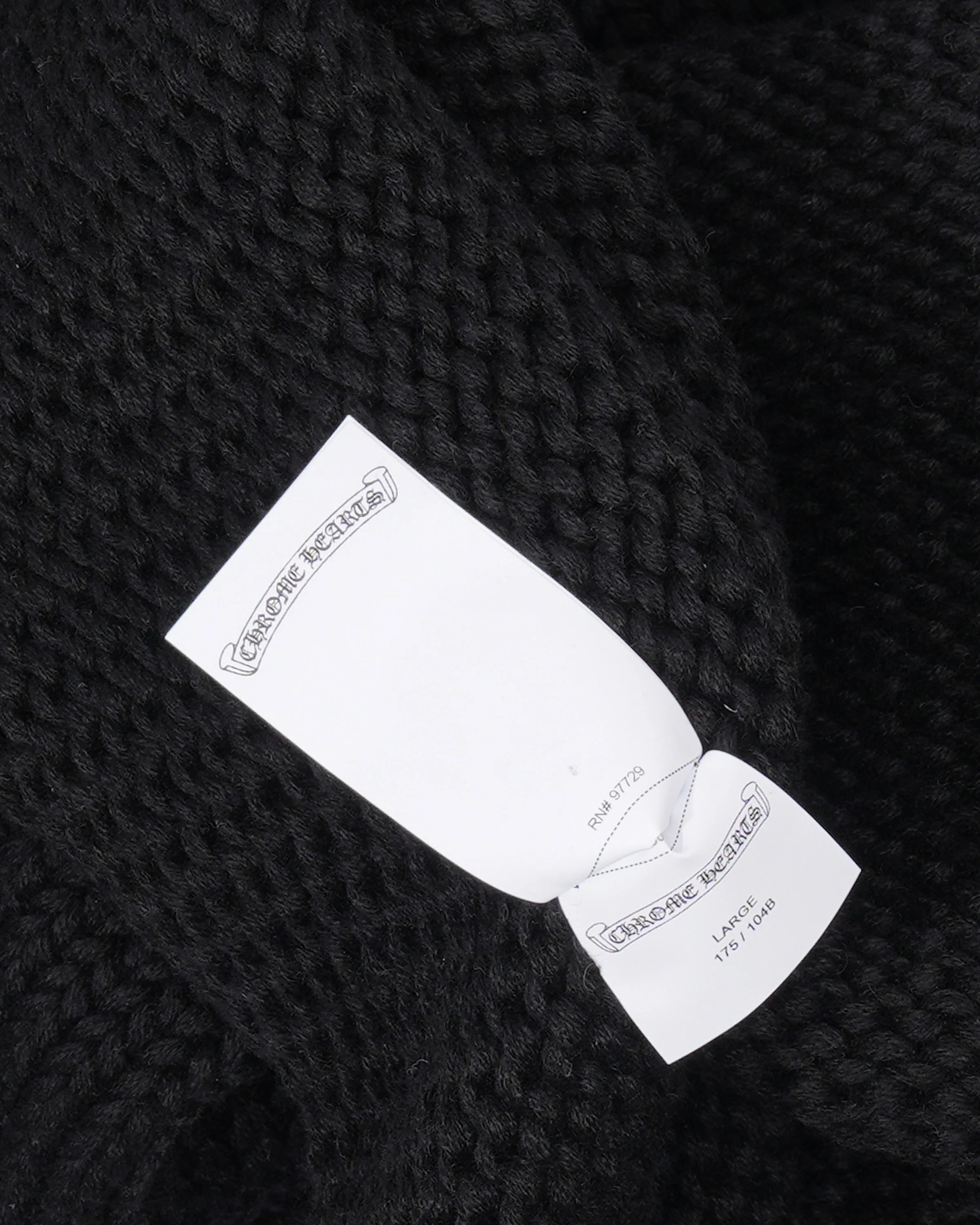 Cashmere Cross Patch Roll-Neck Sweater - Image 6
