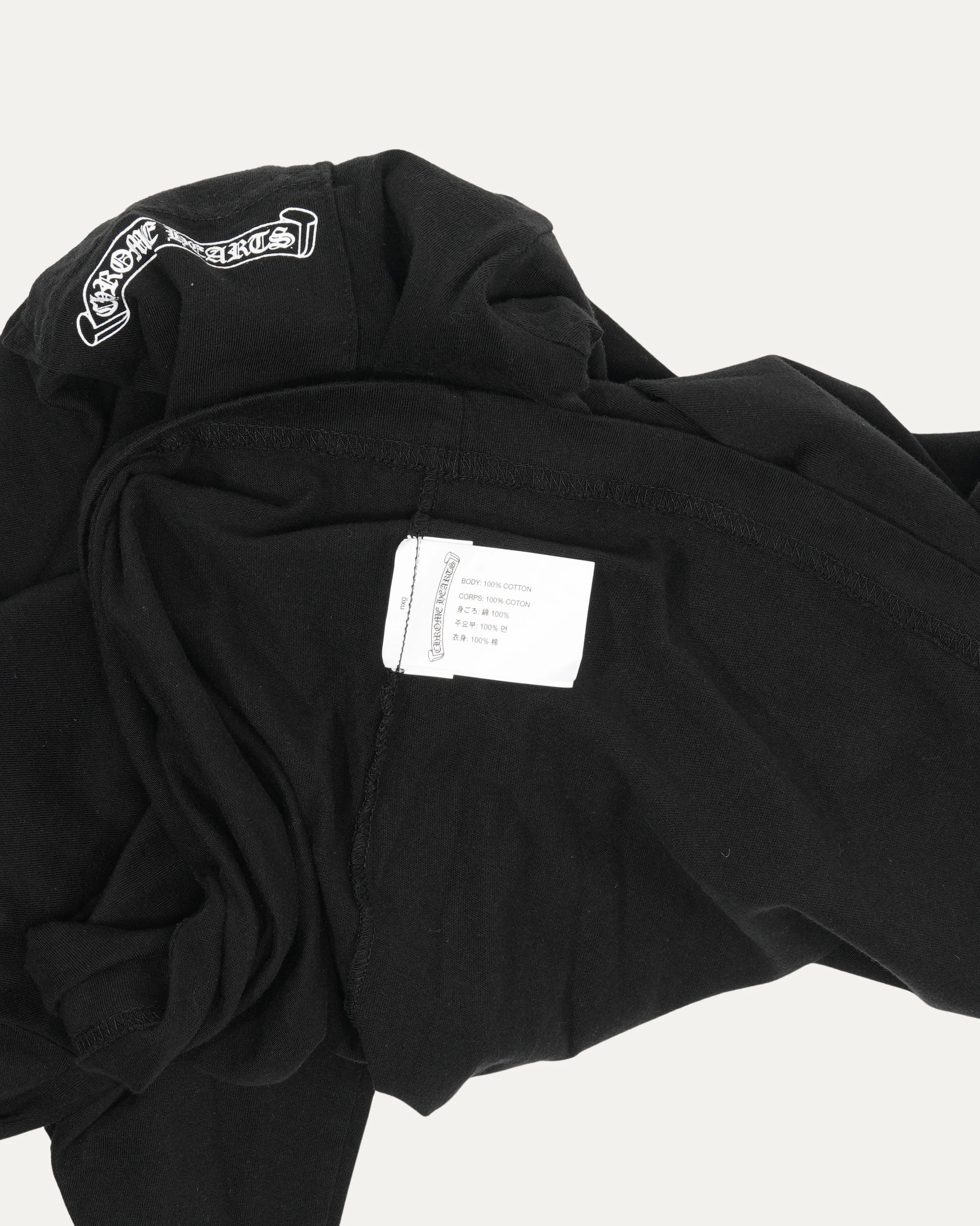 Cemetery Cross Long Sleeve Pocket T-Shirt - Image 3