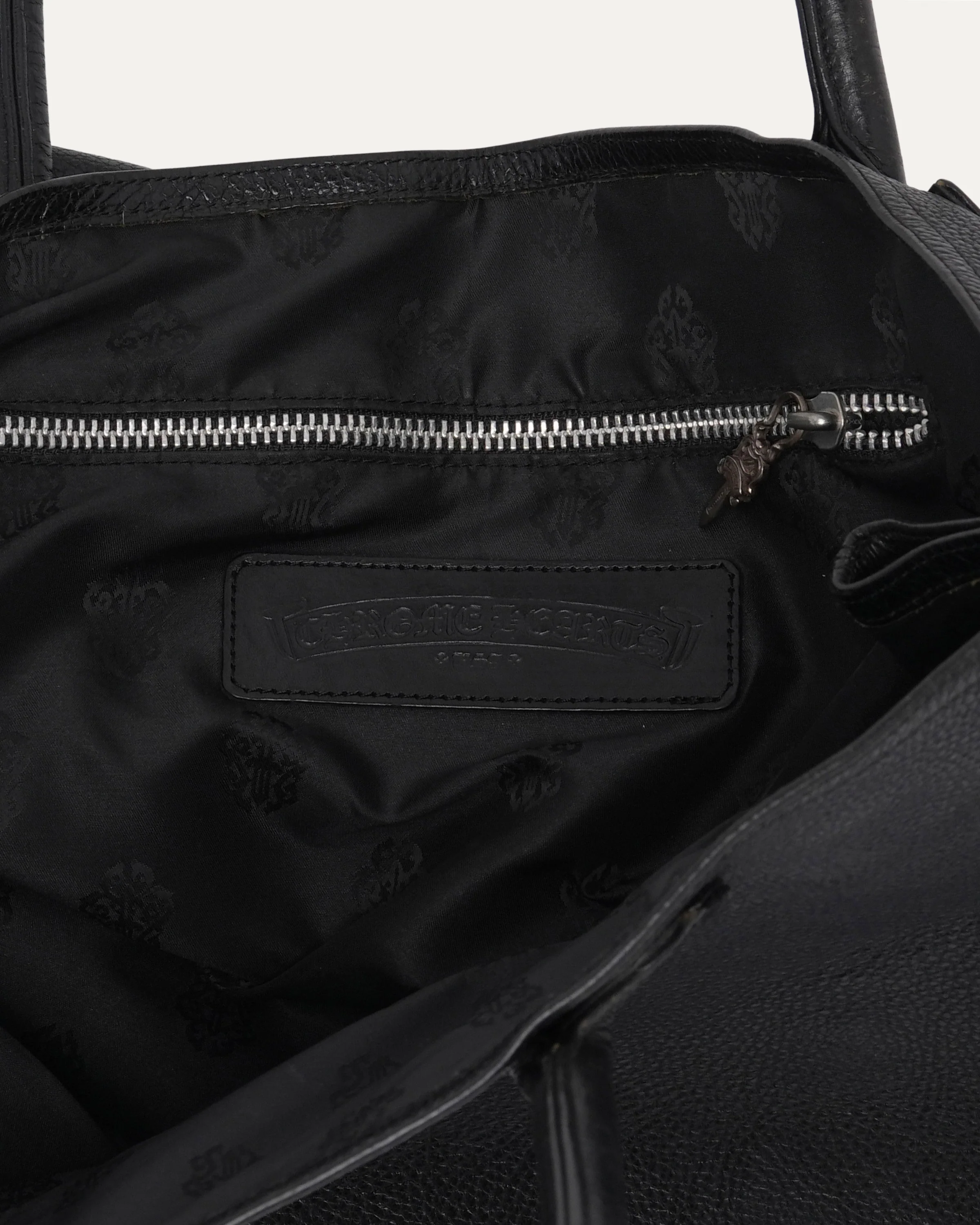 Cemetery Cross Patch Tote Bag - Image 3