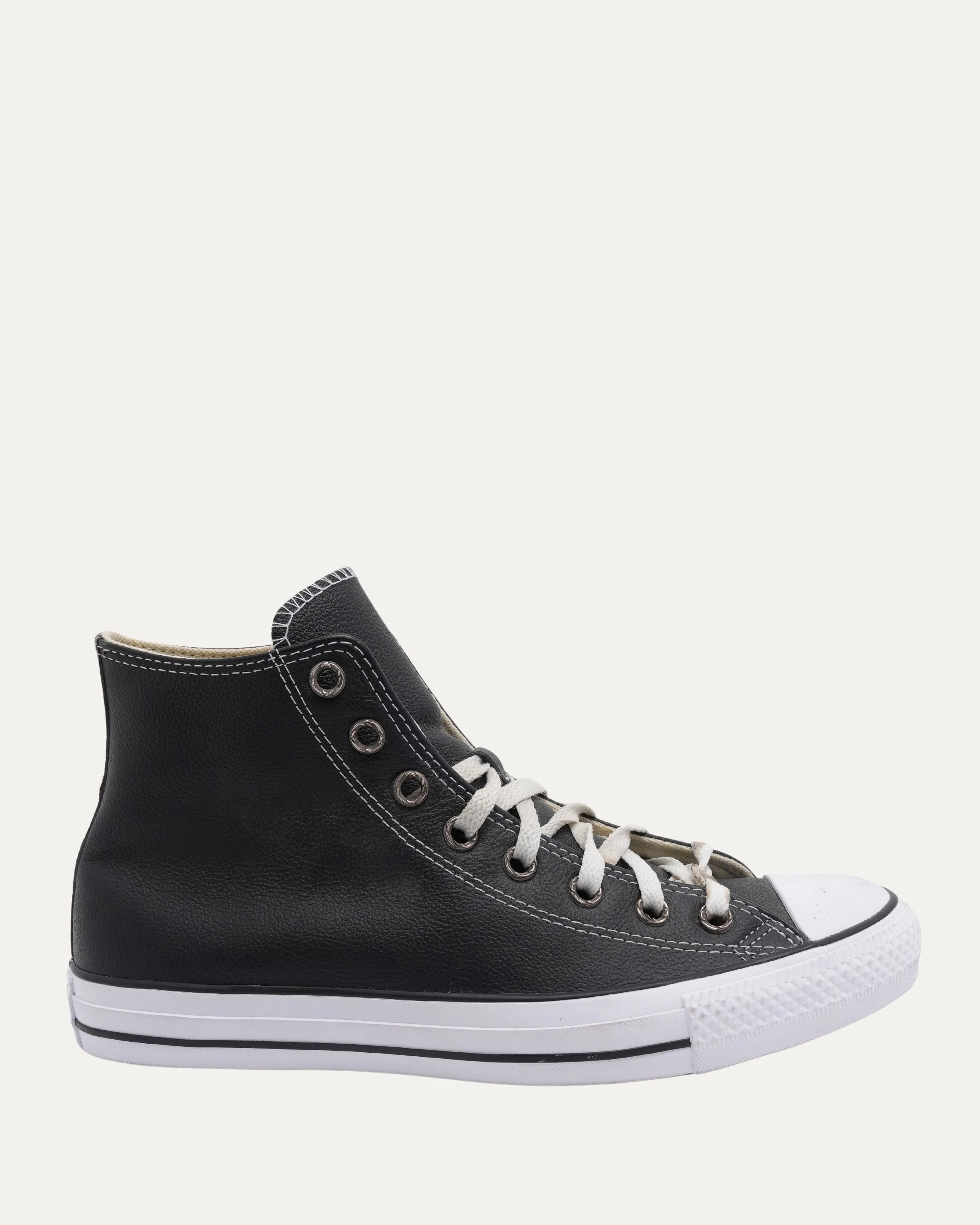 Cross Embellished Leather Converse Chuck Taylor Sneakers - Image 2