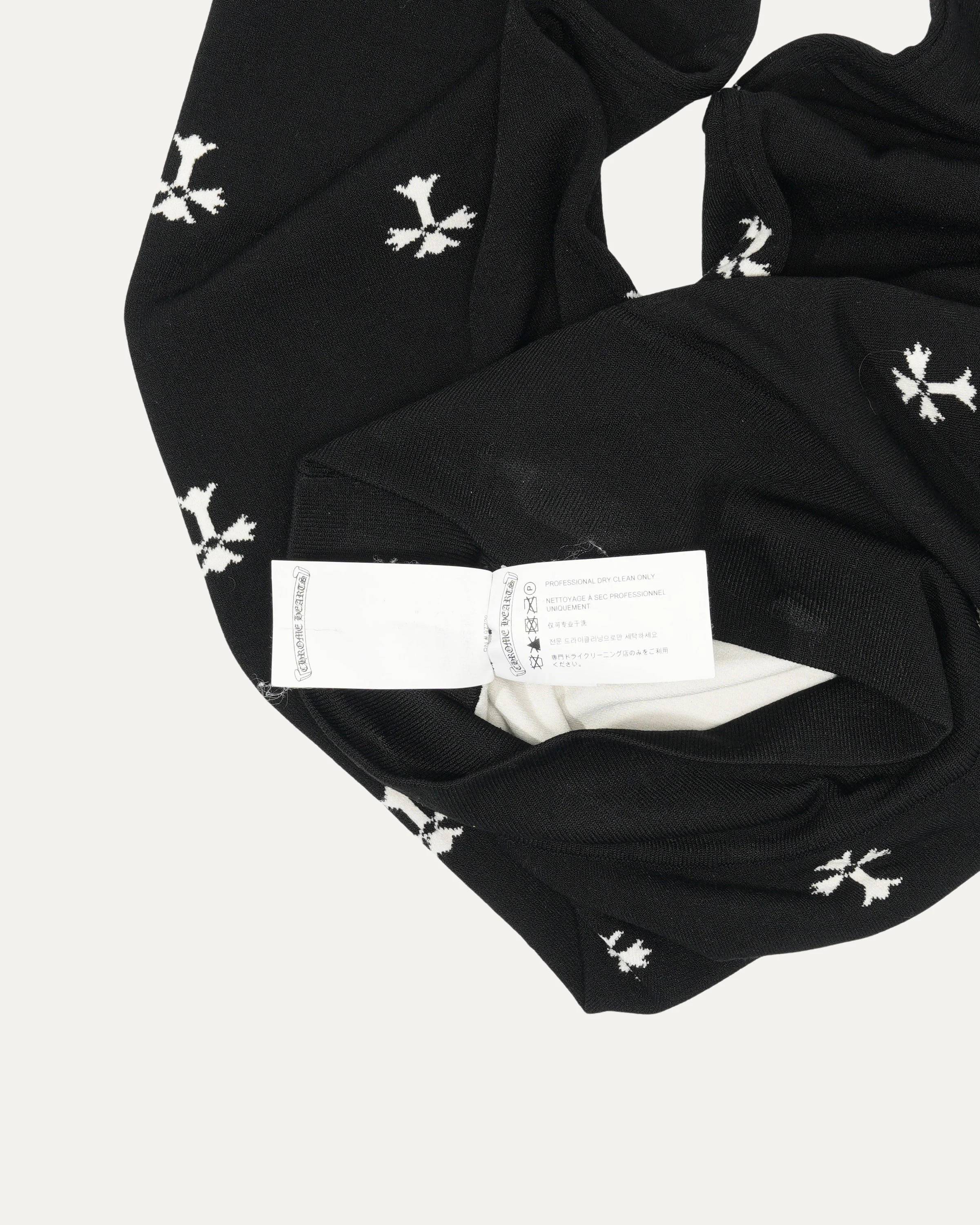 Cross Motif Knit Leggings - Image 4