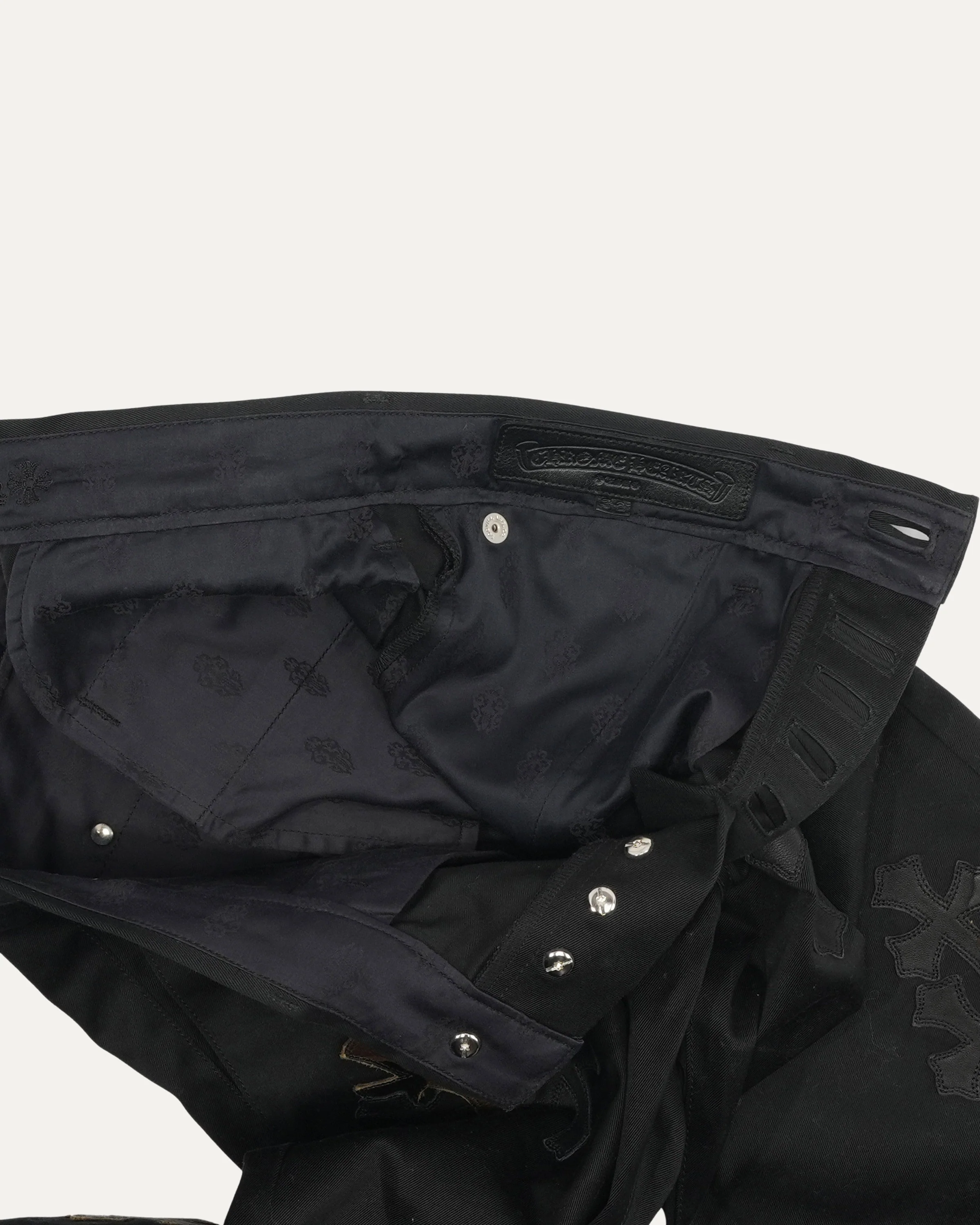 Cross Patch Chino Pants - Image 4