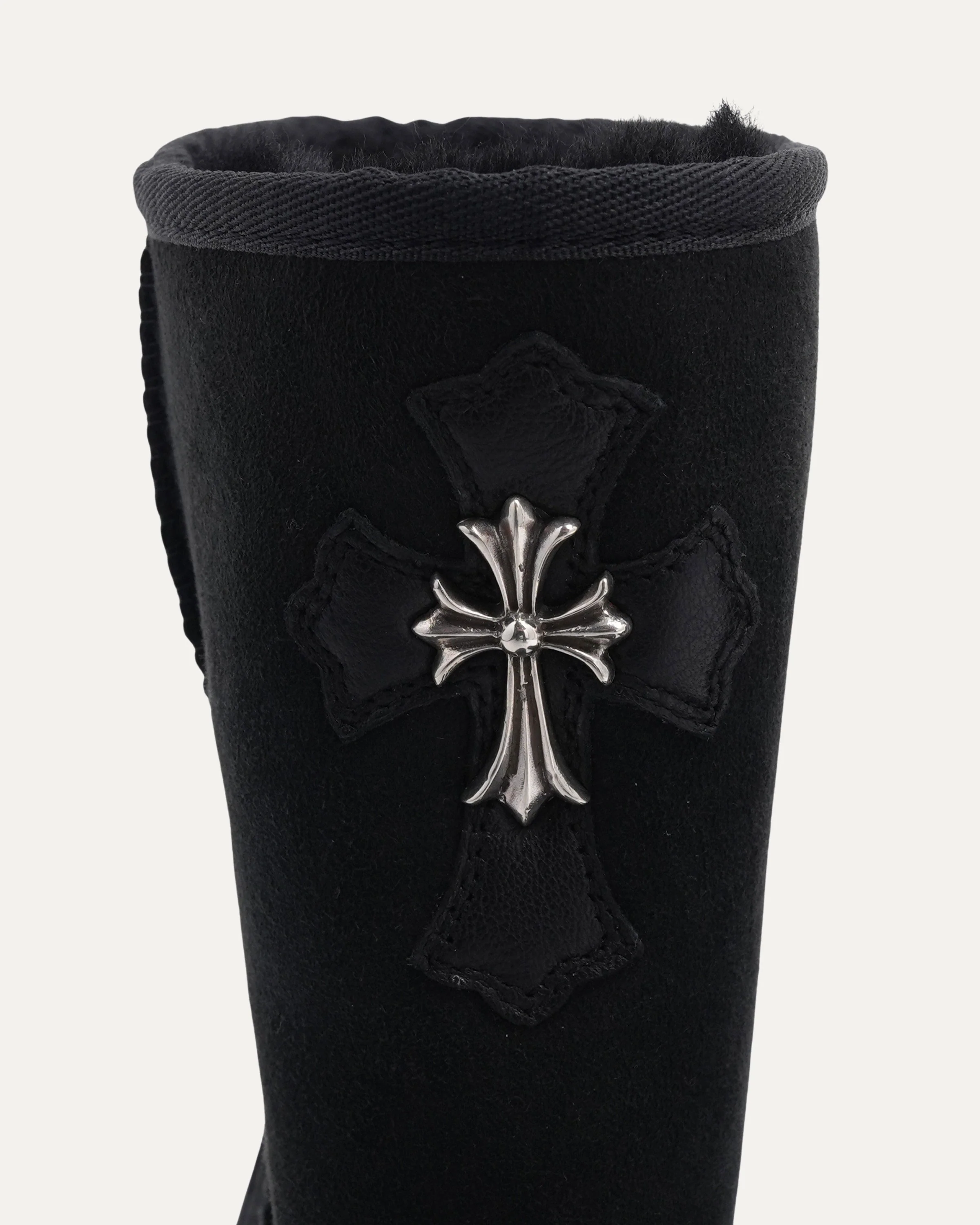 Cross Patch Embellished Ugg Boots - Image 6