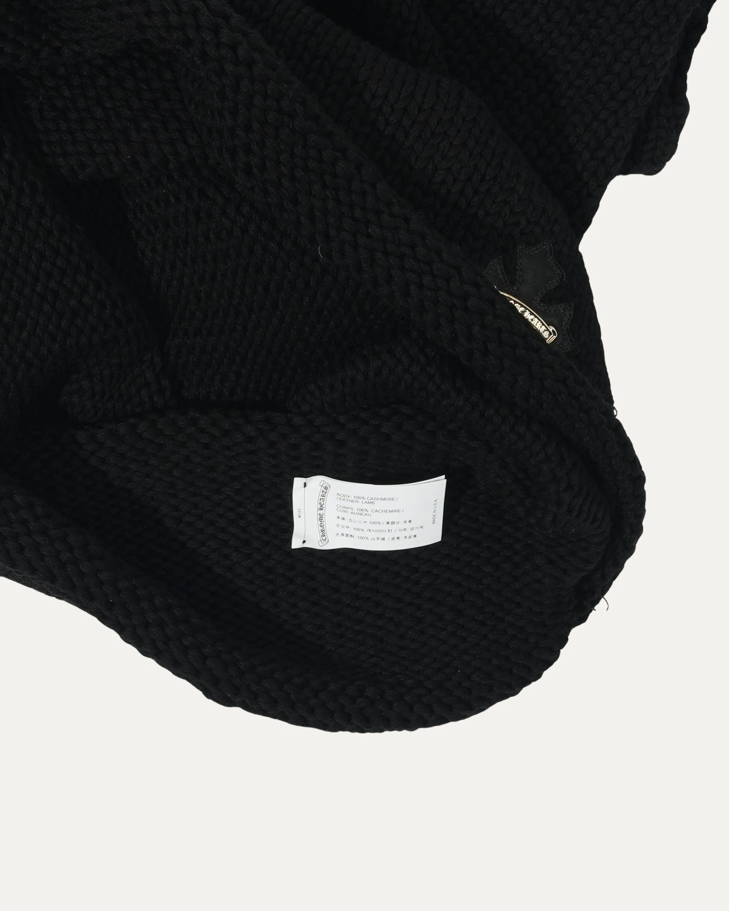 Cross Patch Mock Neck Sweater - Image 5