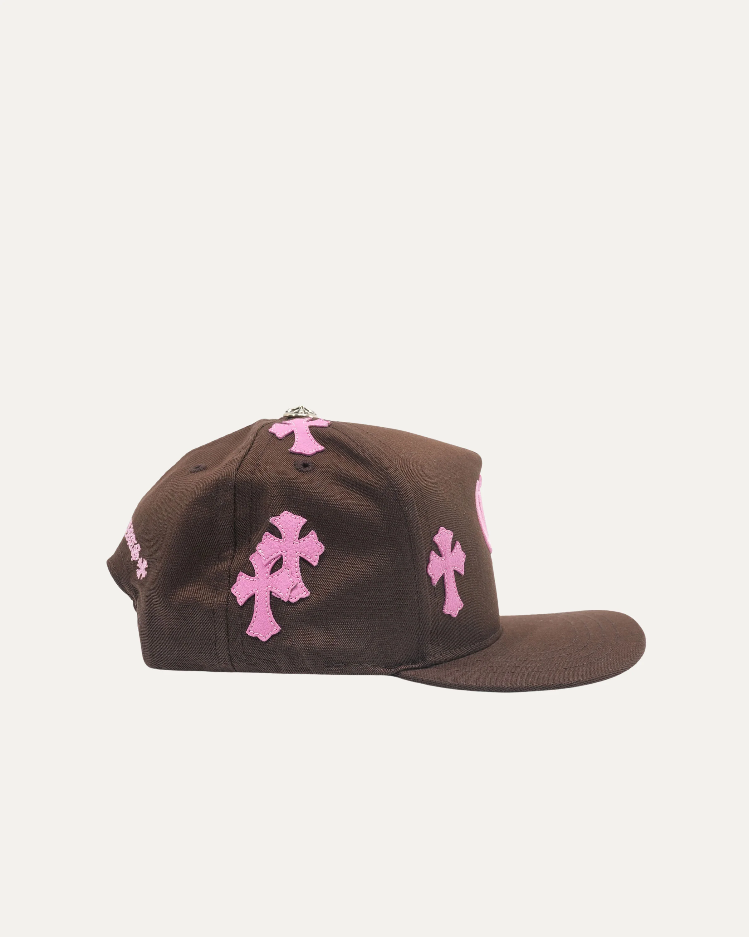 Cross Patch Snapback Baseball Cap - Image 2