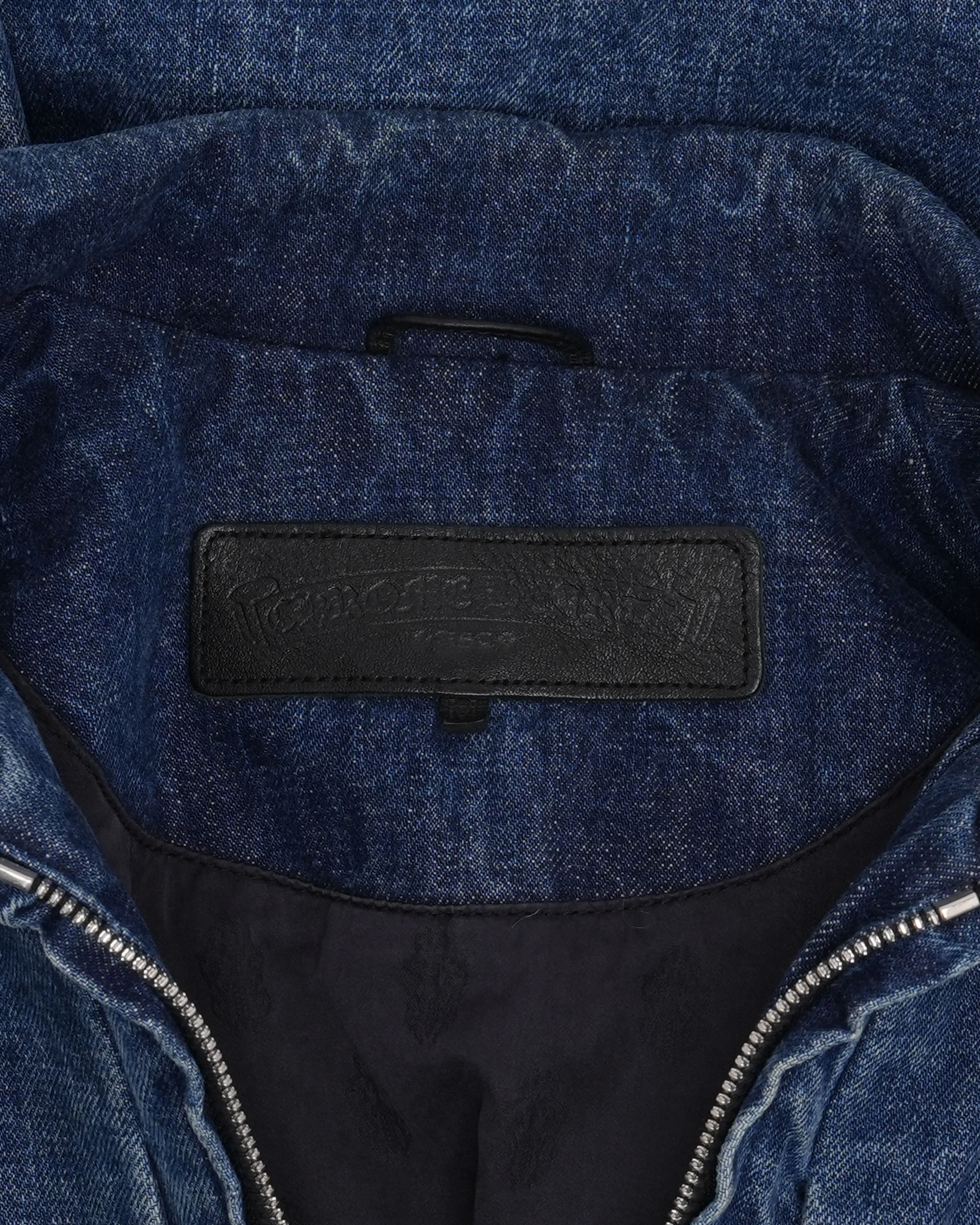 Cross Patch Turbo Diesel Zip Up Denim Jacket - Image 3