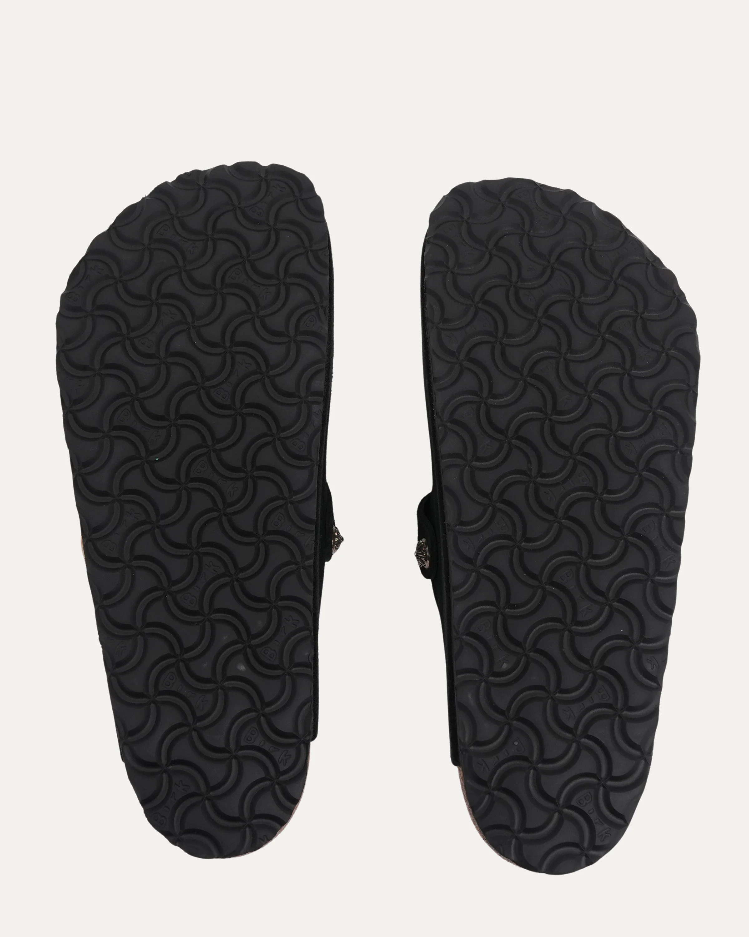 Dagger Embellished Birkenstock Boston Suede Mule - Image 5