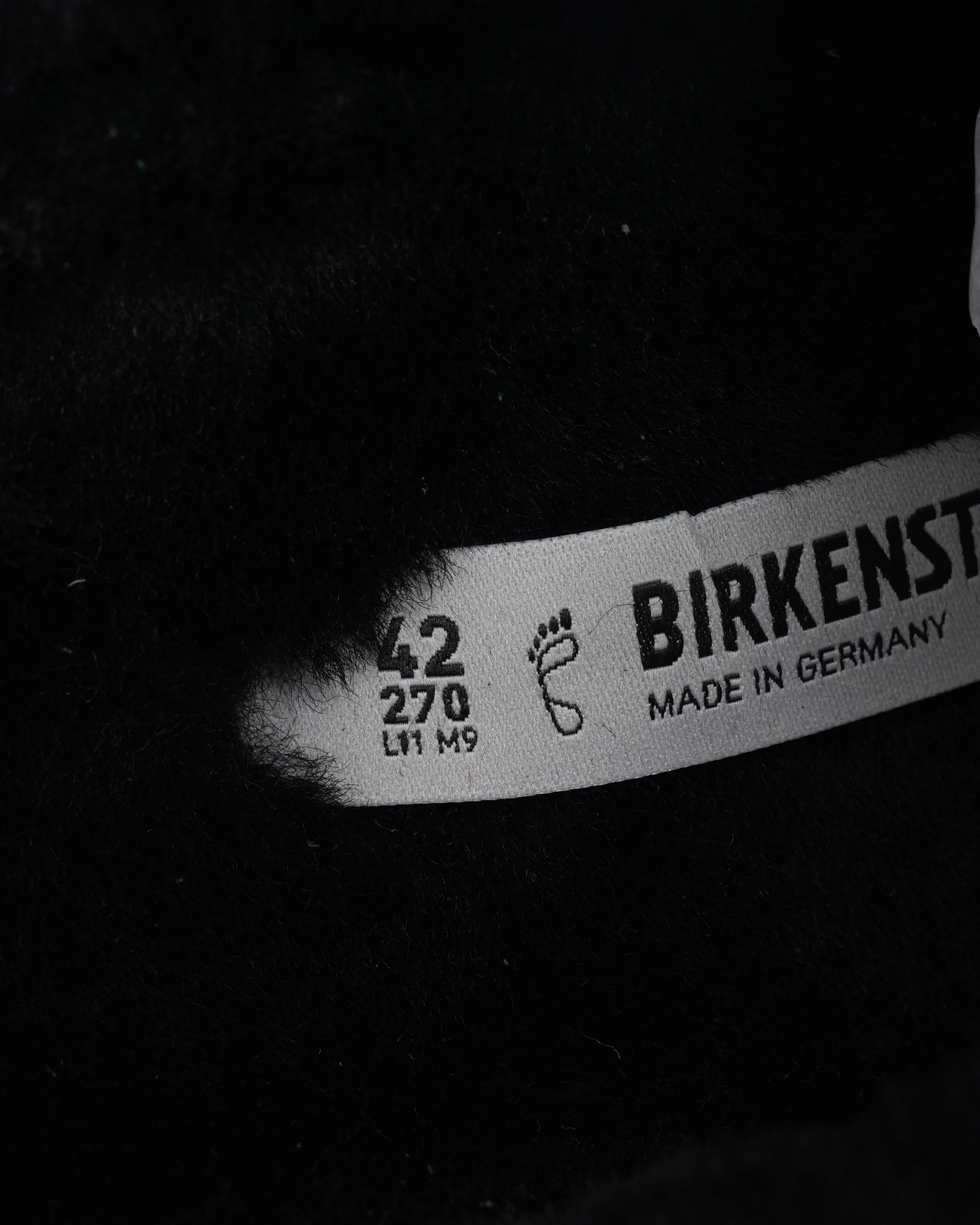 Dagger Embellished Shearling Lined Birkenstock Boston Suede Mule - Image 6