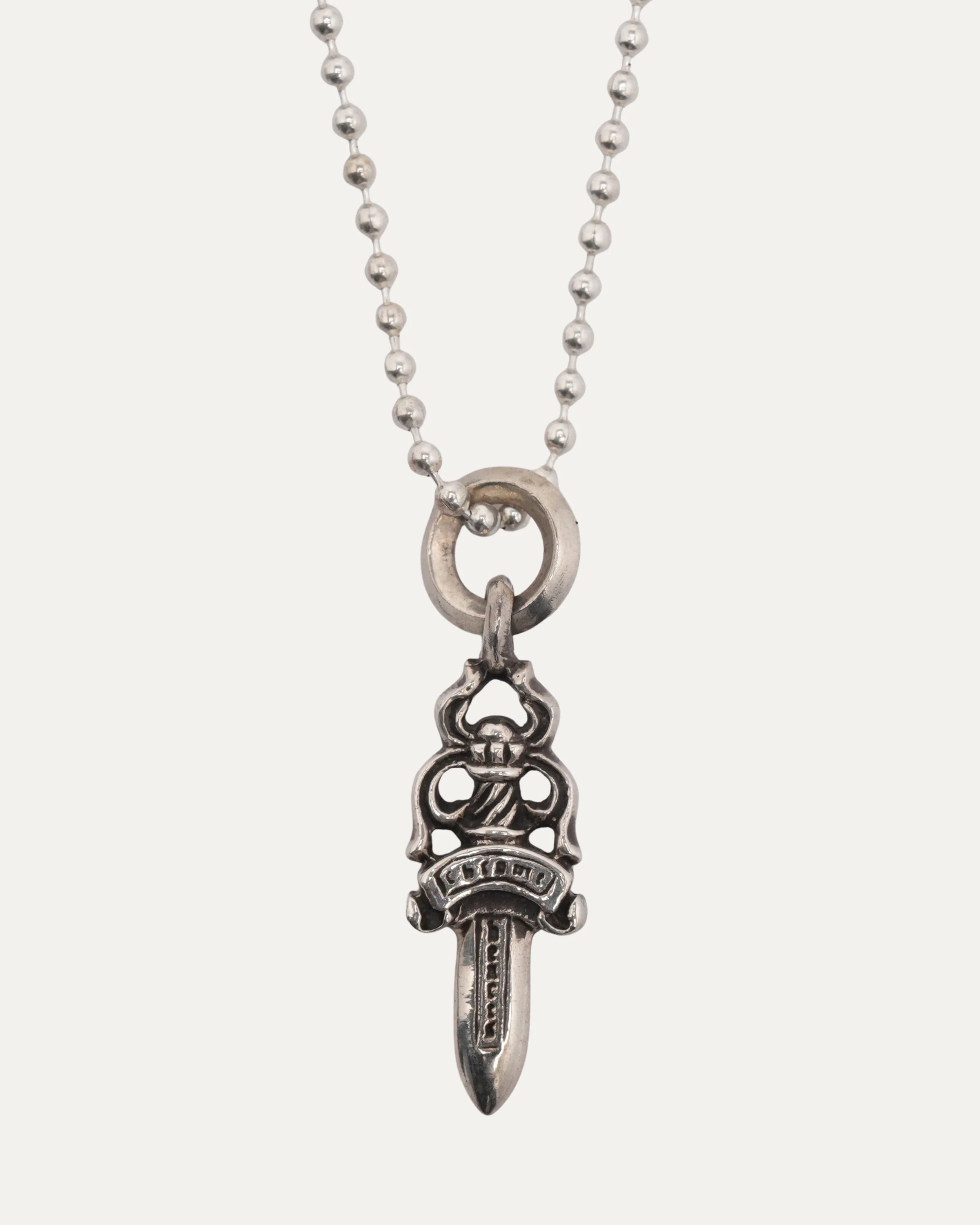 Dagger Pendant on Ball Chain - Image 2