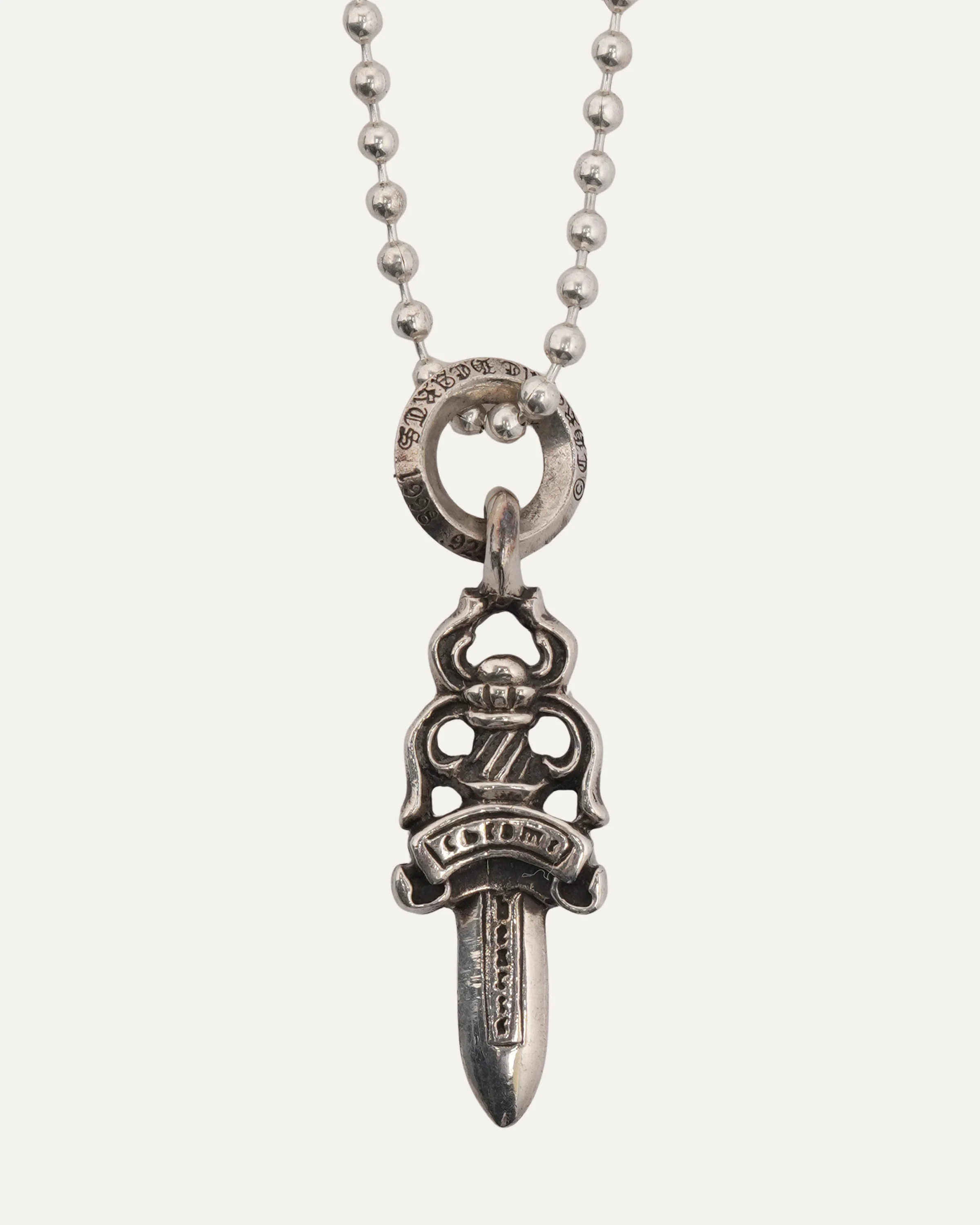 Dagger Pendant on Ball Chain - Image 3