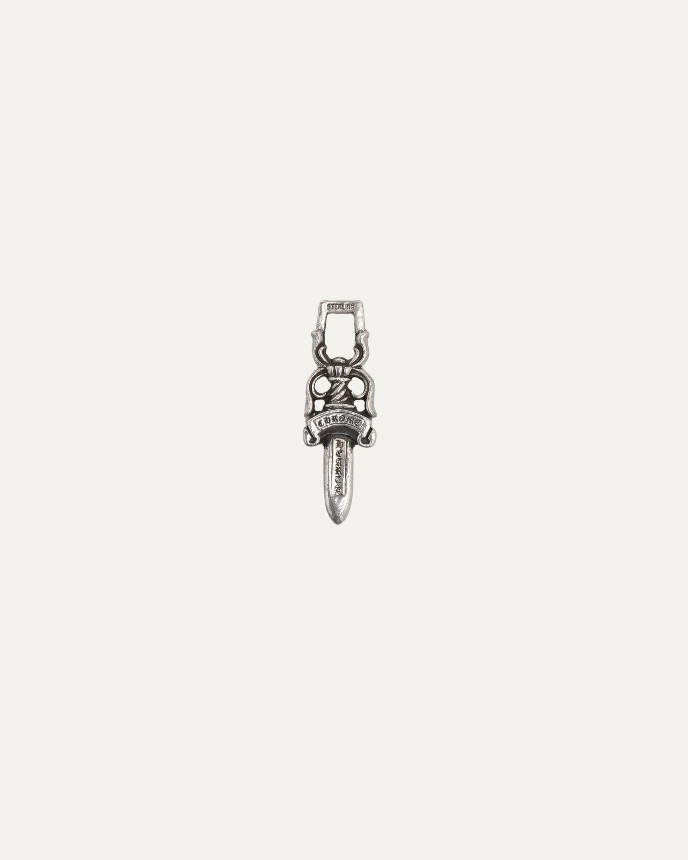 Dagger Zipper Pull Pendant