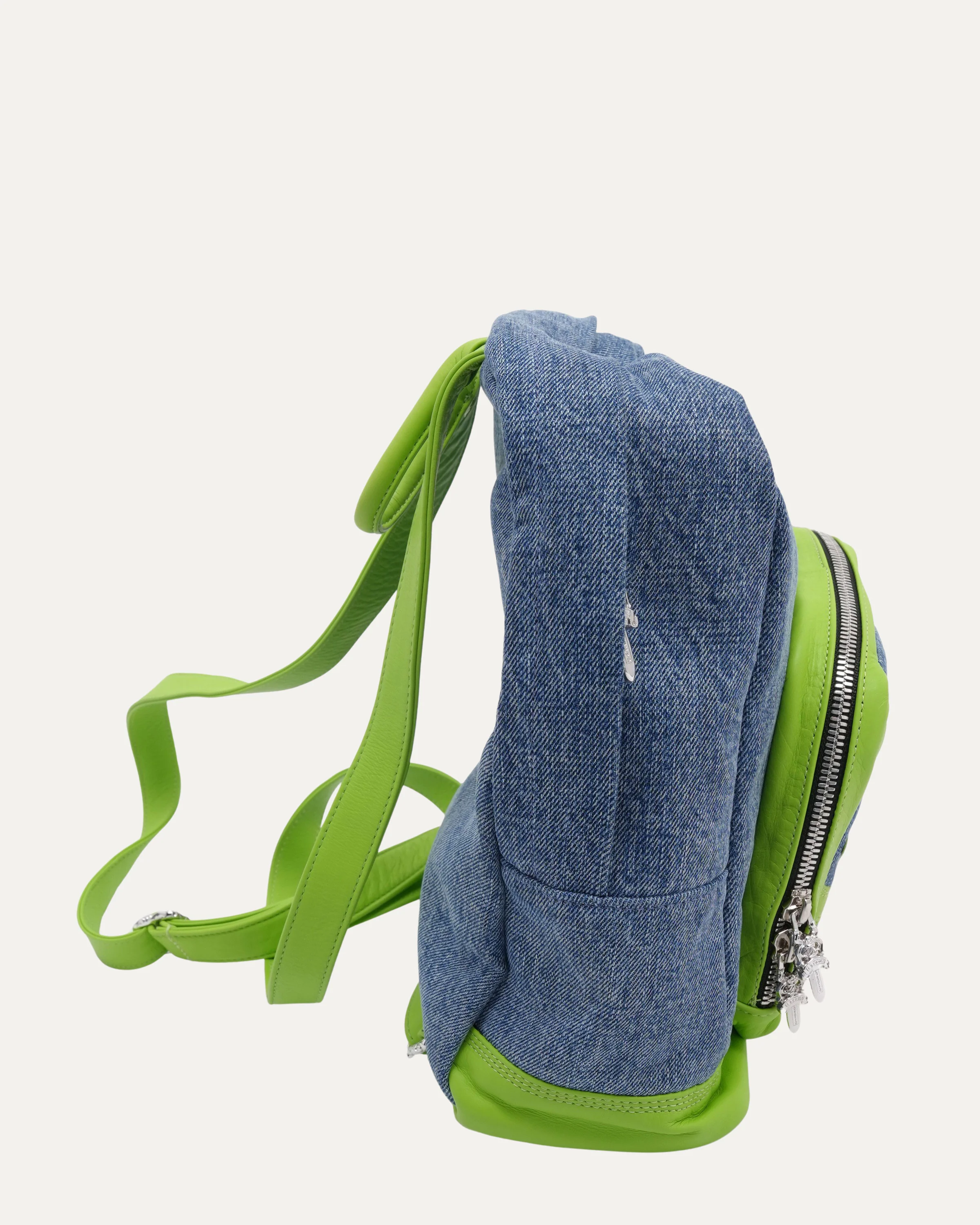 Denim Cross Patch Seventh Grade Mini Backpack - Image 2