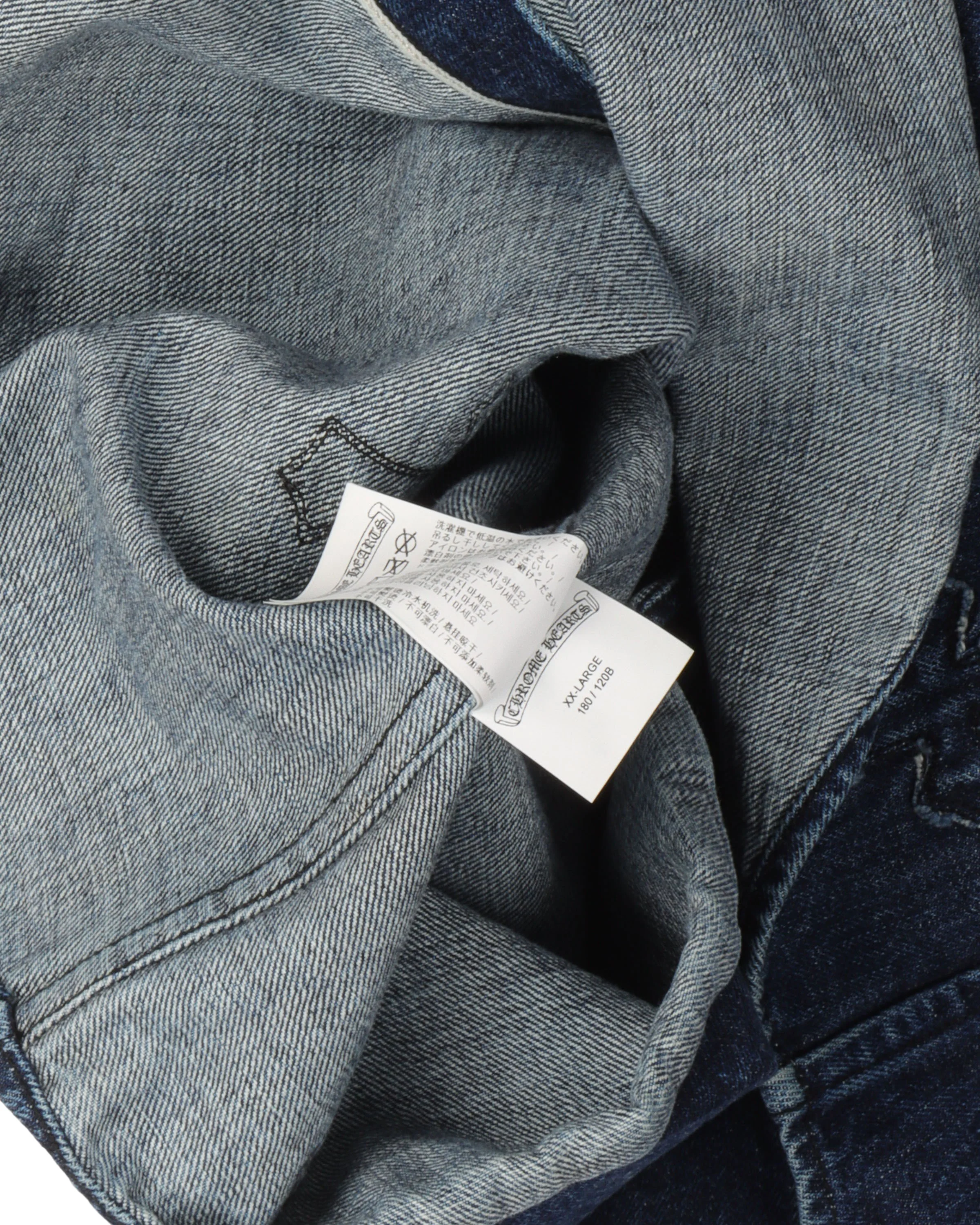 Denim Cross Patch Shirt - Image 4